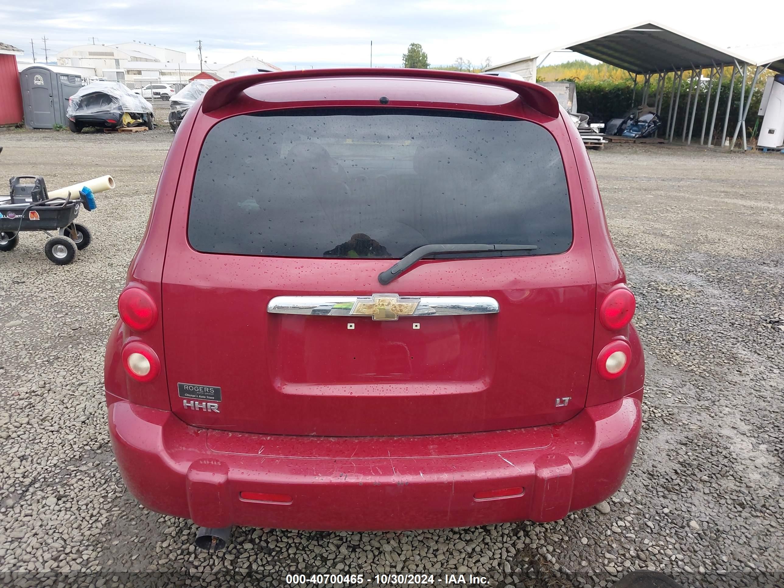 2007 Chevrolet Hhr Lt Maroon vin: 3GNDA33P57S622533