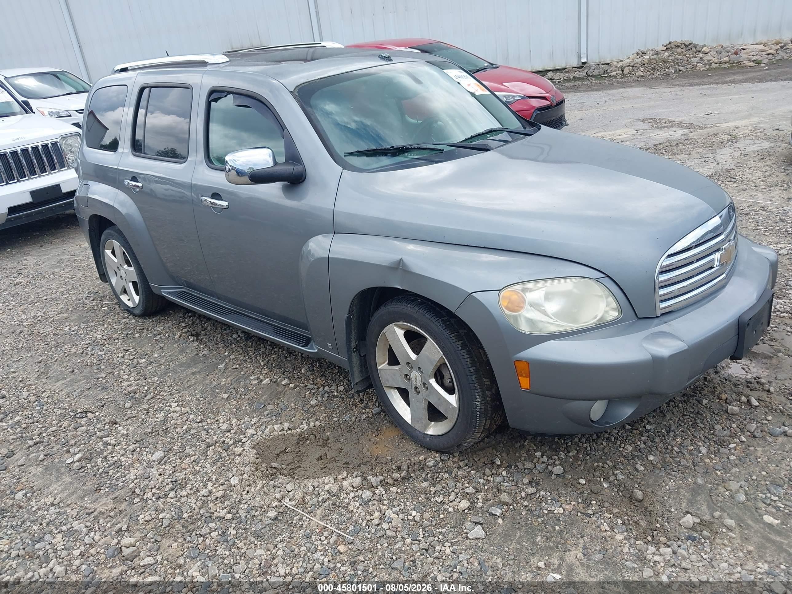 2007 Chevrolet Hhr Lt Gray vin: 3GNDA33P77S526838