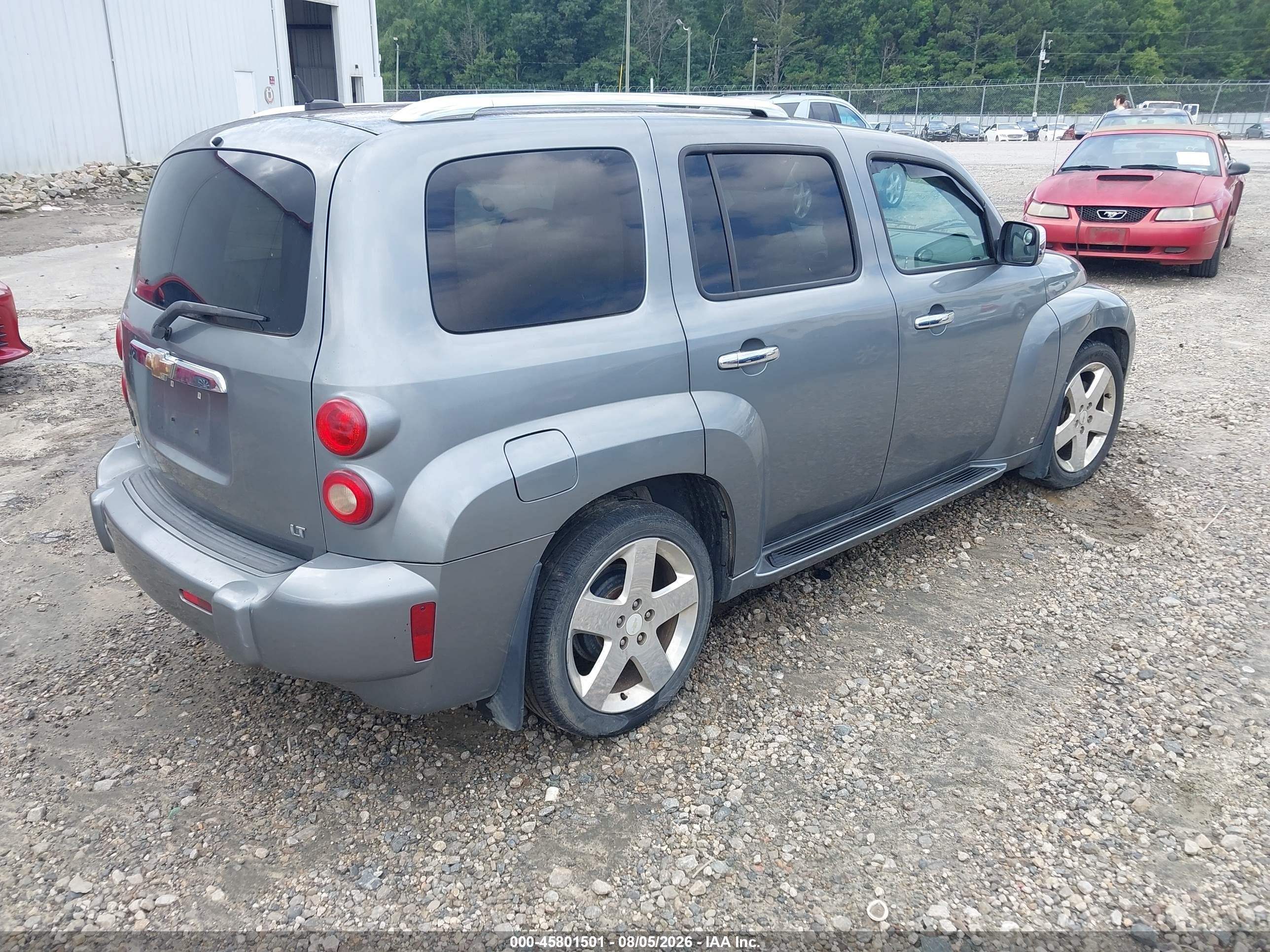 2007 Chevrolet Hhr Lt Gray vin: 3GNDA33P77S526838