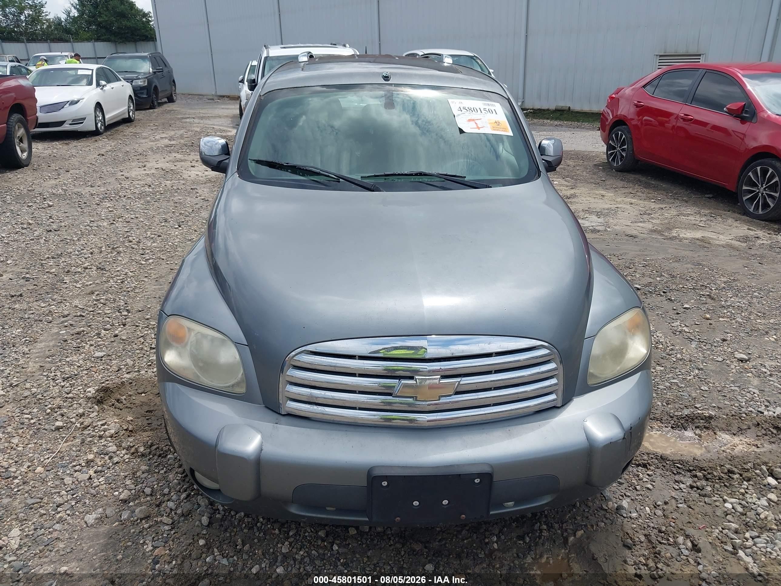 2007 Chevrolet Hhr Lt Gray vin: 3GNDA33P77S526838