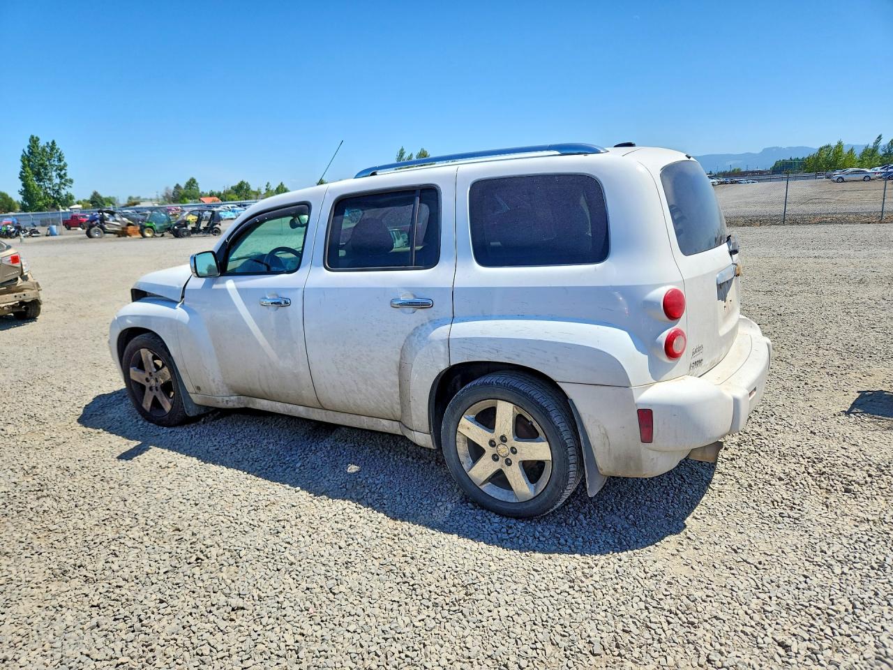 2007 Chevrolet Hhr Lt White vin: 3GNDA33P87S634353