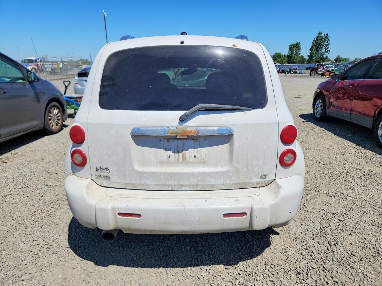 2007 Chevrolet Hhr Lt White vin: 3GNDA33P87S634353
