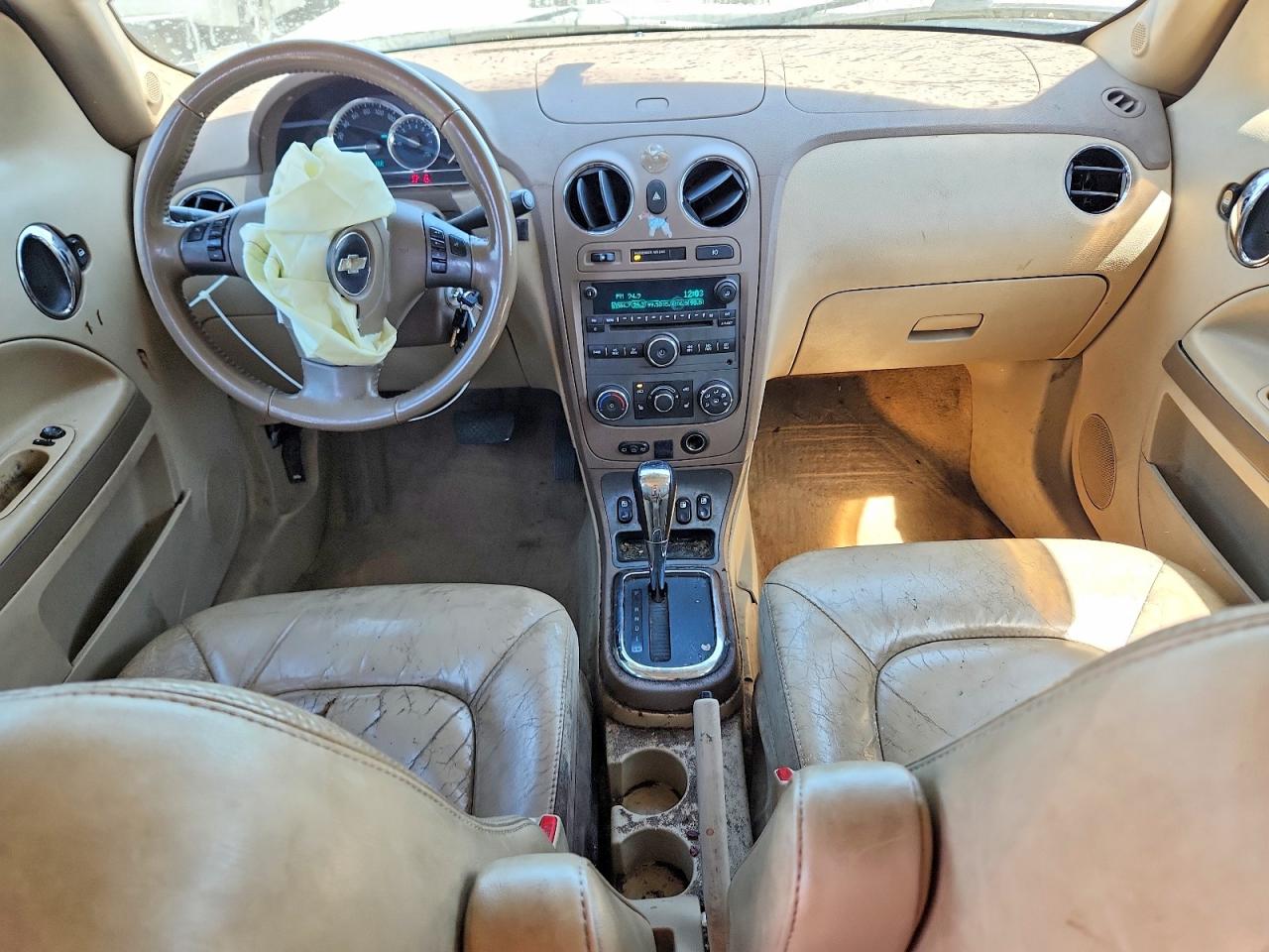 2007 Chevrolet Hhr Lt White vin: 3GNDA33P87S634353