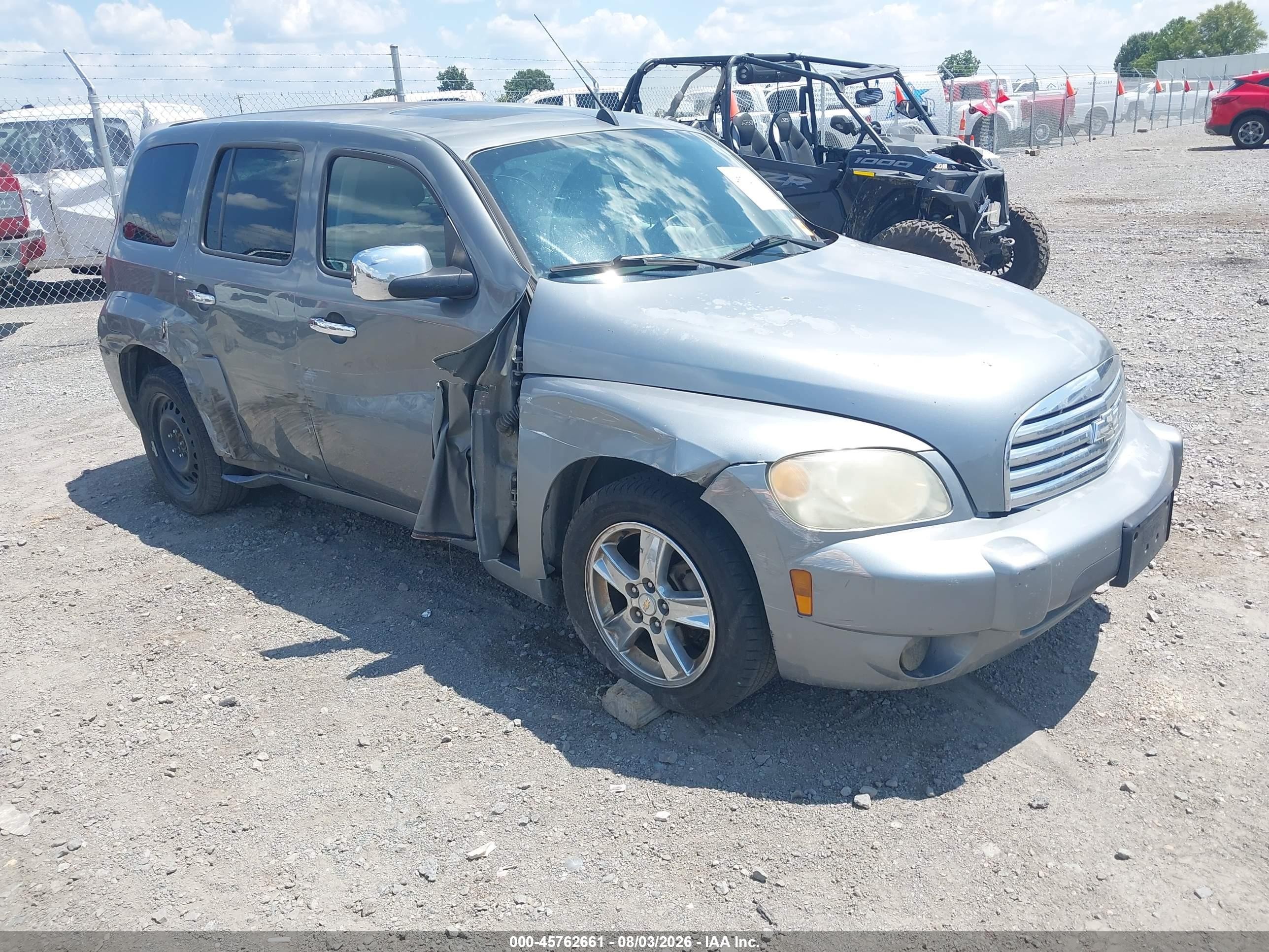 2007 Chevrolet Hhr Lt Gray vin: 3GNDA33P97S506686