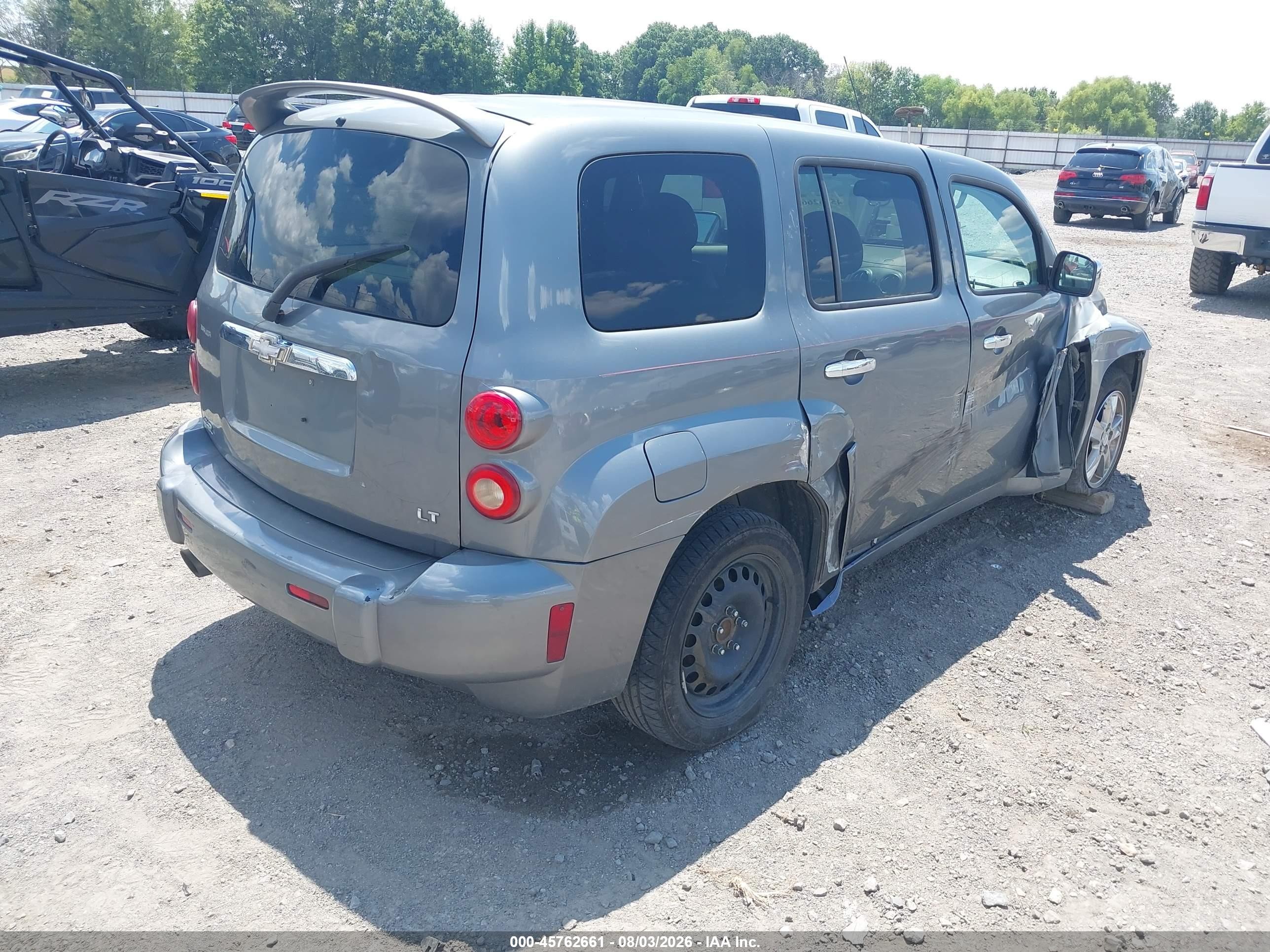 2007 Chevrolet Hhr Lt Gray vin: 3GNDA33P97S506686