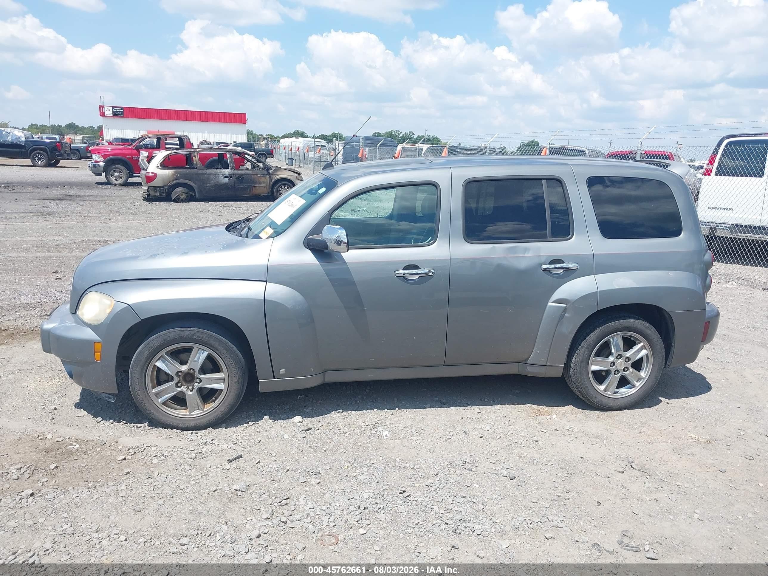 2007 Chevrolet Hhr Lt Gray vin: 3GNDA33P97S506686