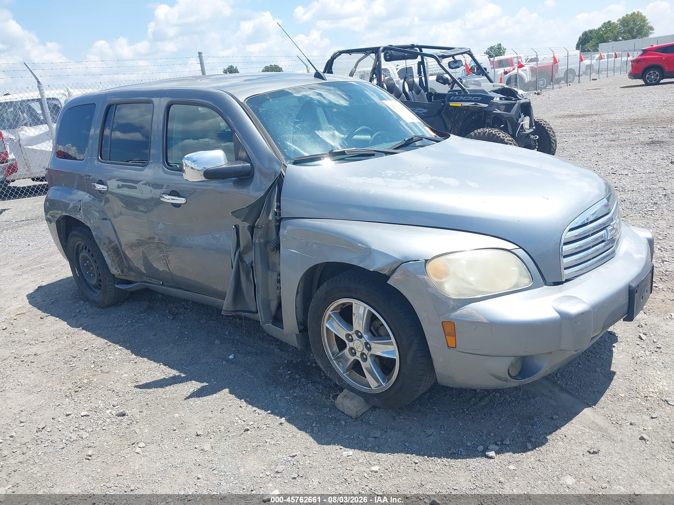 2007 Chevrolet Hhr Lt Gray vin: 3GNDA33P97S506686