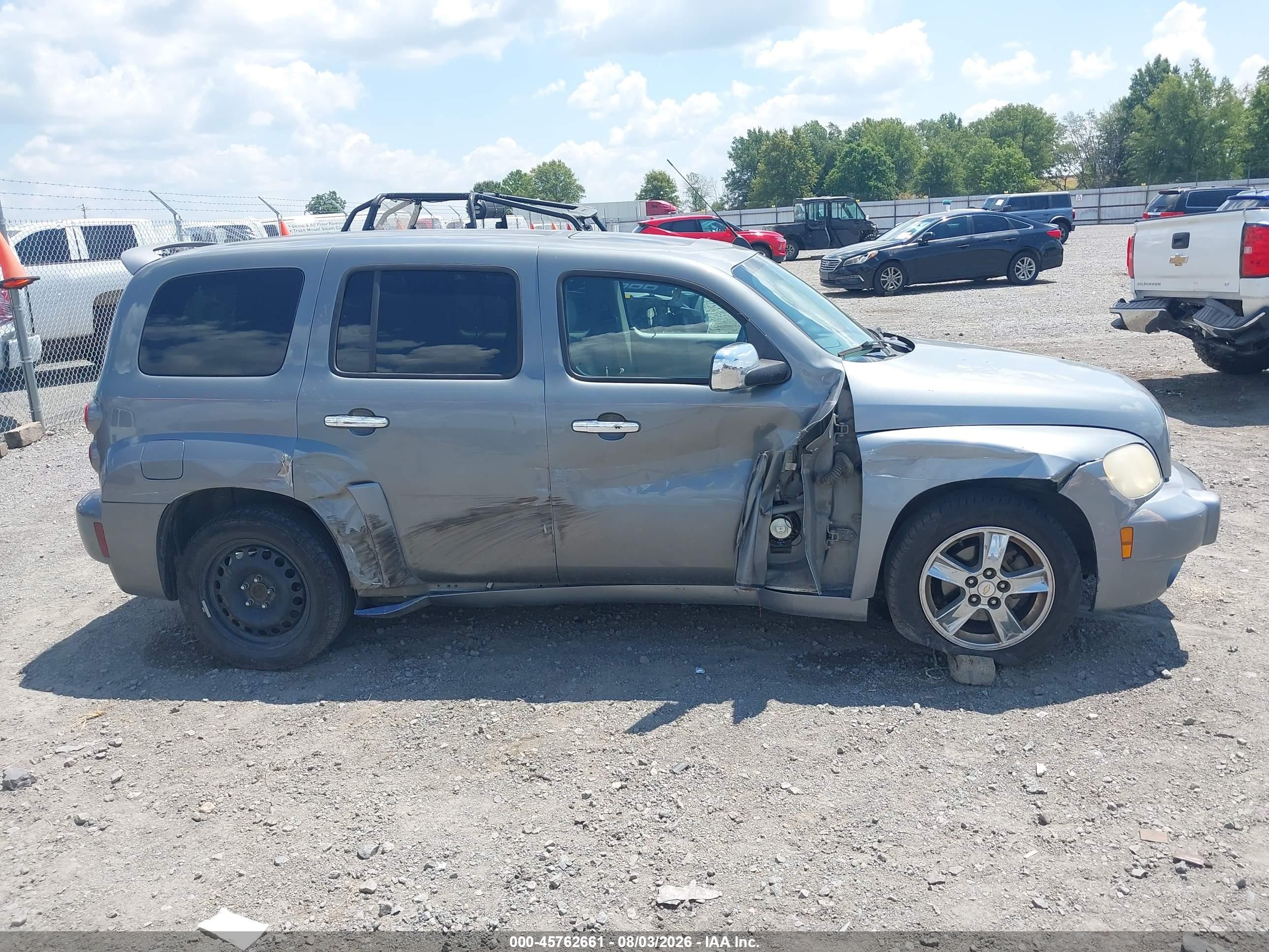2007 Chevrolet Hhr Lt Gray vin: 3GNDA33P97S506686