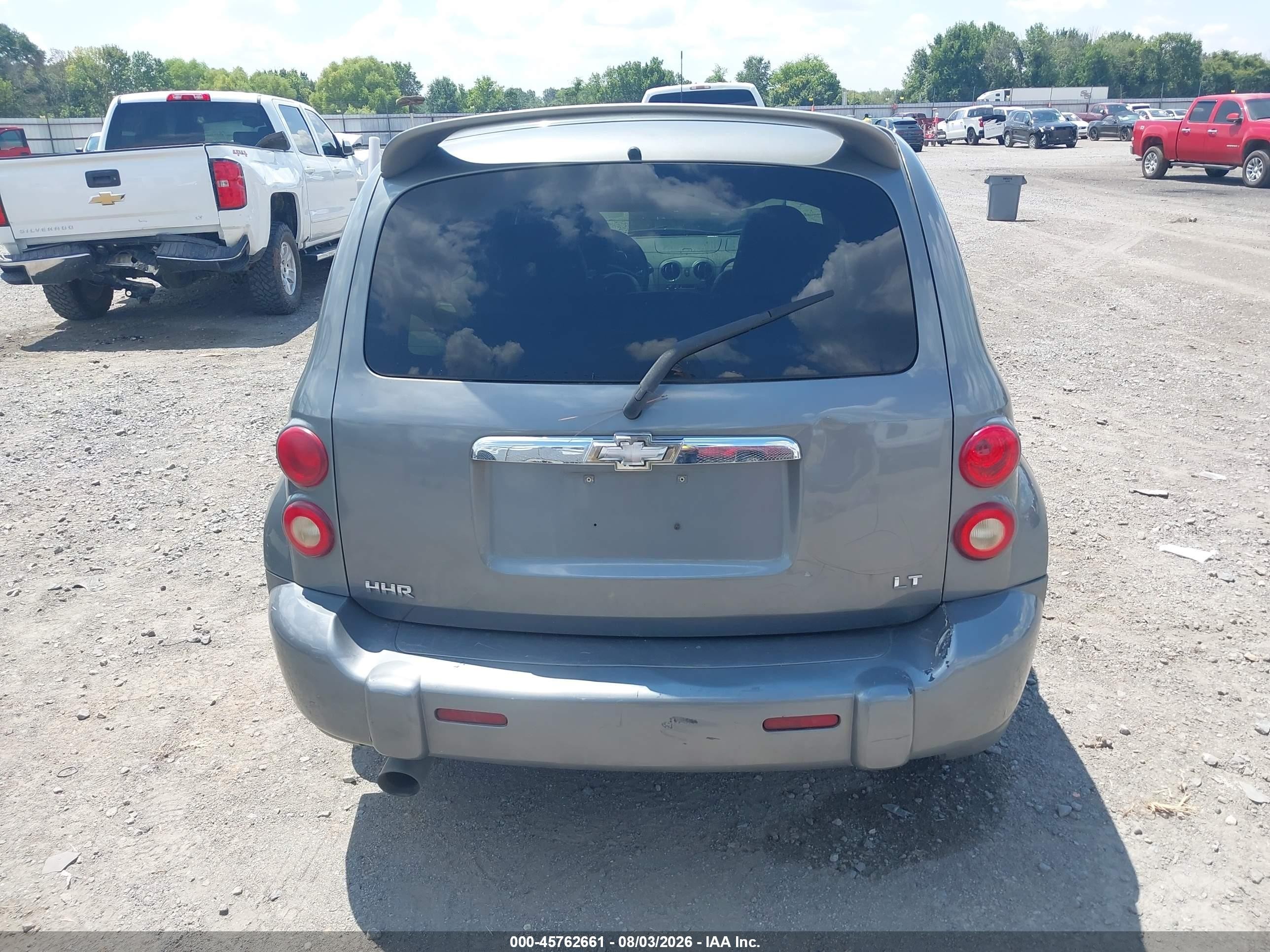 2007 Chevrolet Hhr Lt Gray vin: 3GNDA33P97S506686