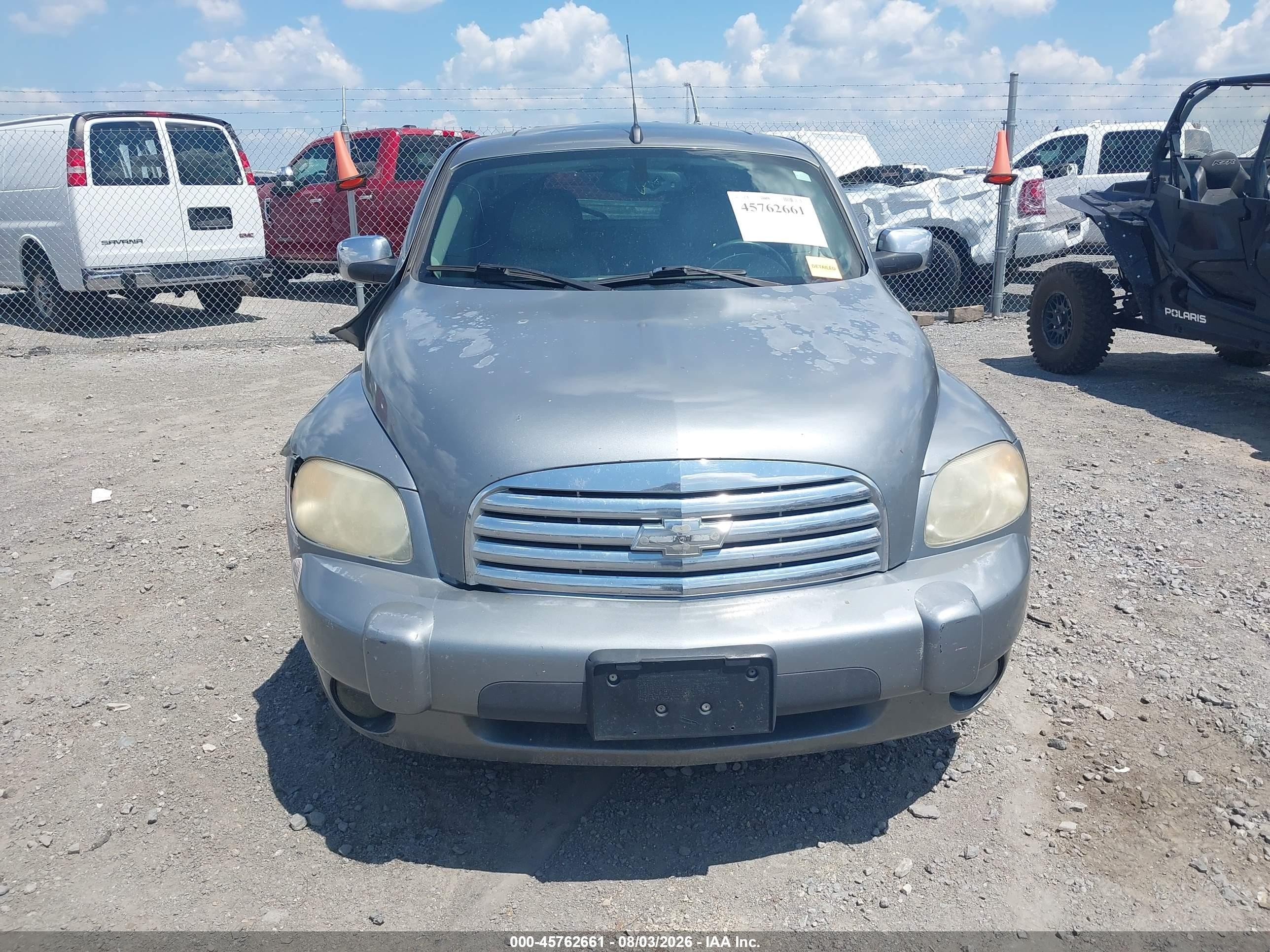 2007 Chevrolet Hhr Lt Gray vin: 3GNDA33P97S506686