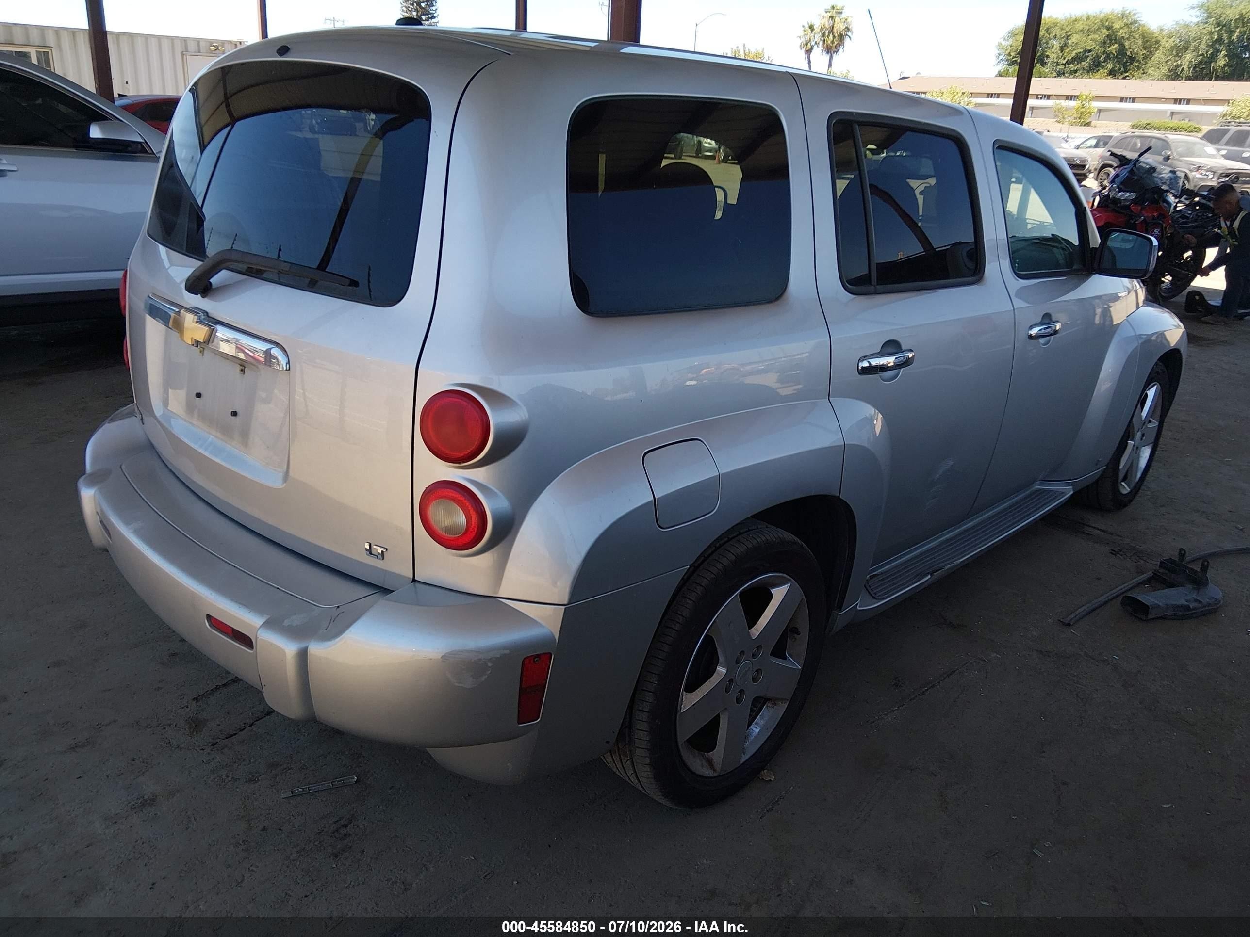 2007 Chevrolet Hhr Lt Silver vin: 3GNDA33P97S616864