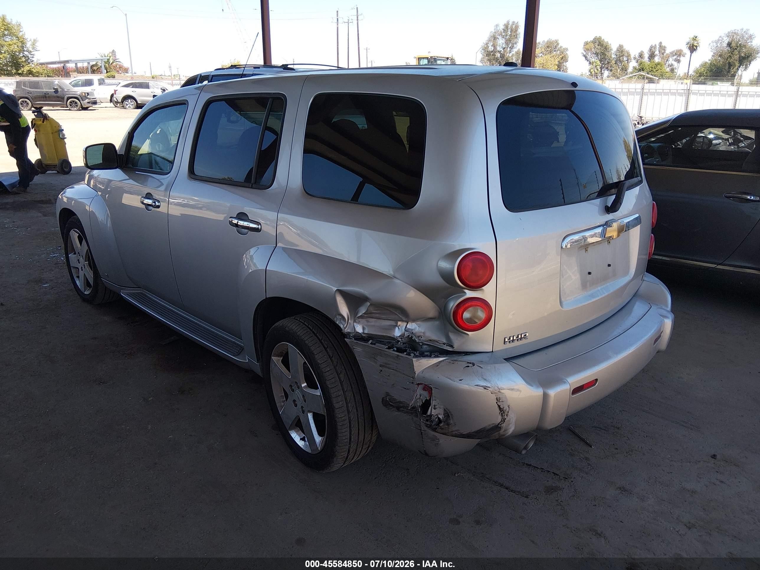 2007 Chevrolet Hhr Lt Silver vin: 3GNDA33P97S616864