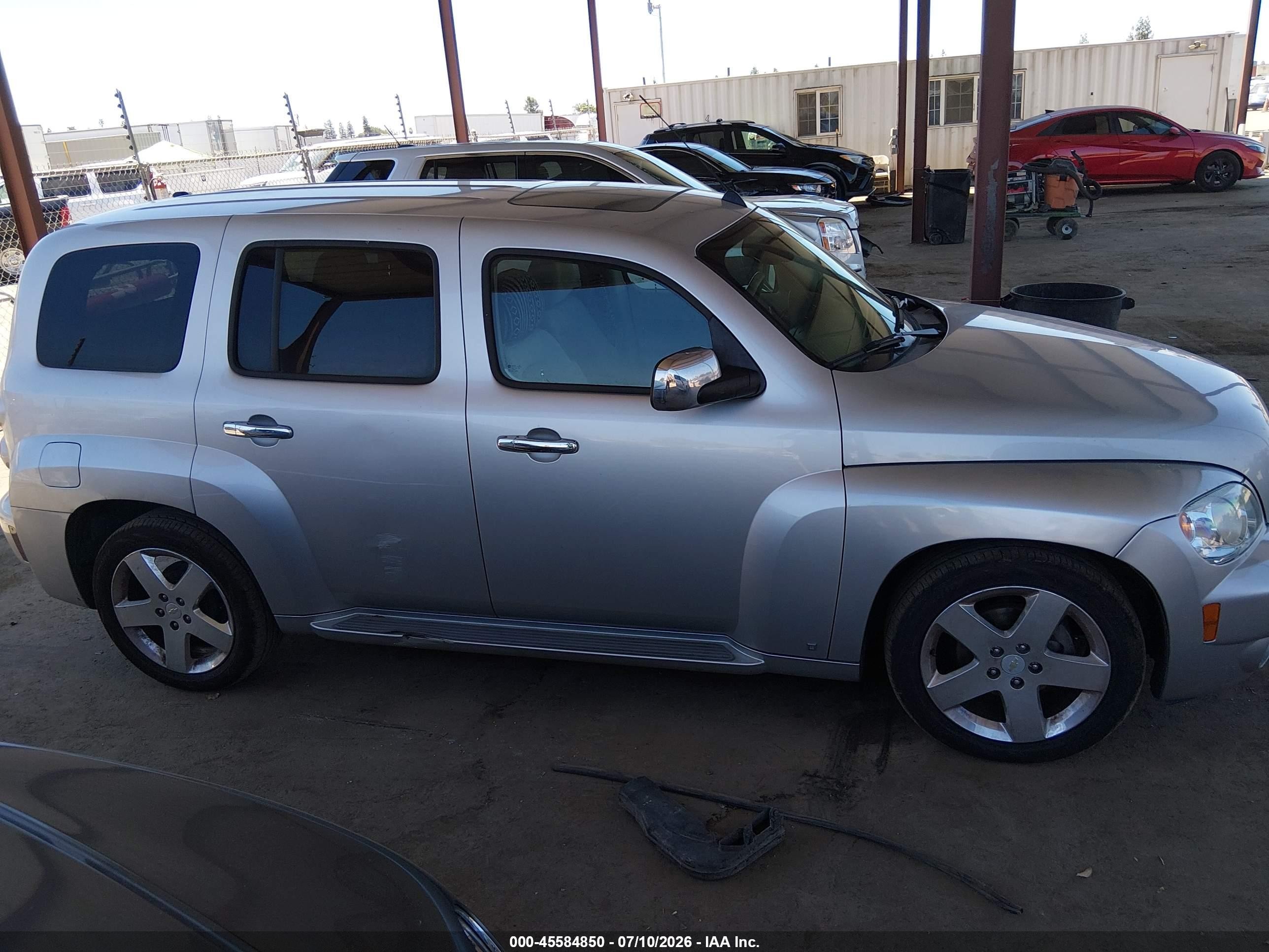 2007 Chevrolet Hhr Lt Silver vin: 3GNDA33P97S616864