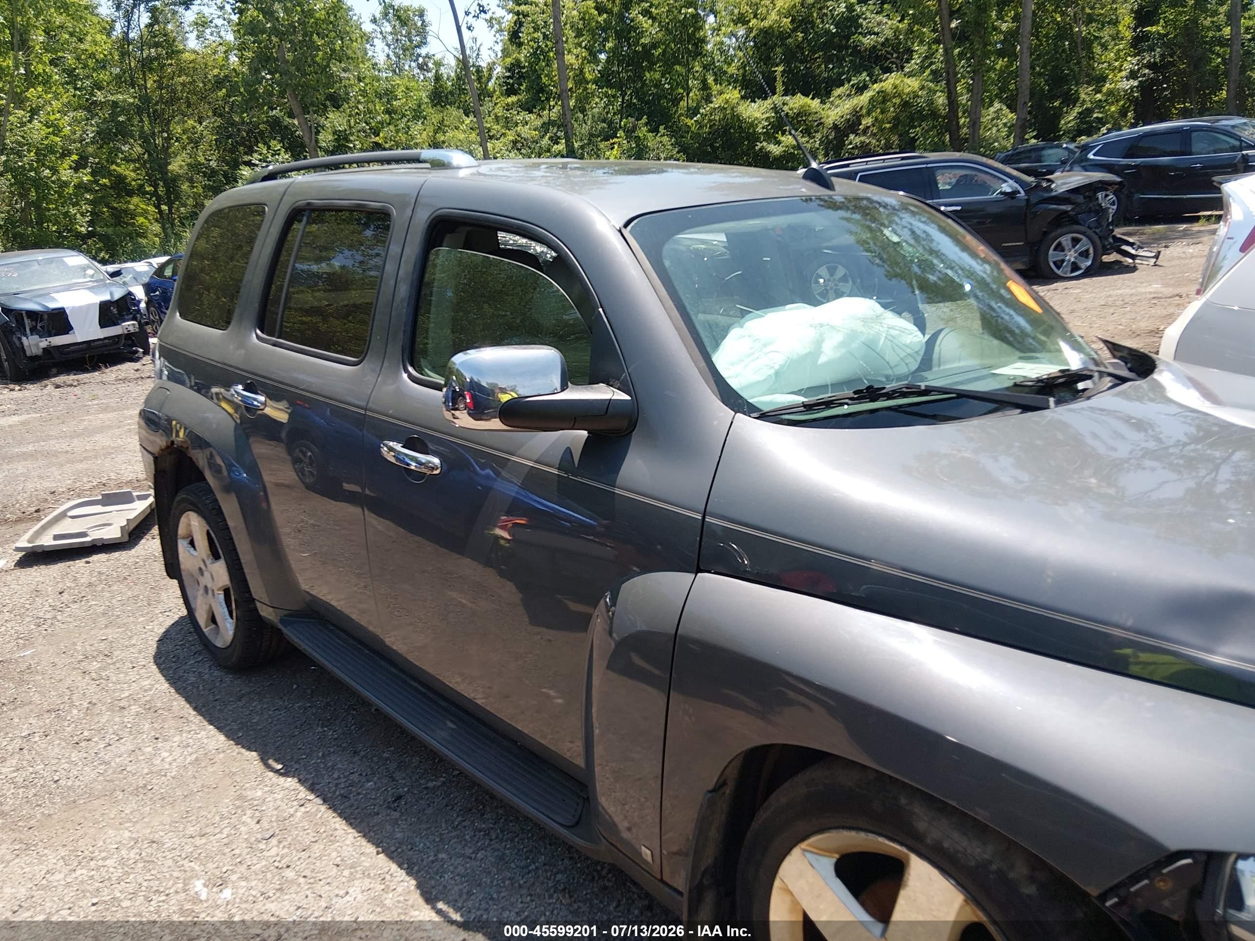 2008 Chevrolet Hhr Lt Gray vin: 3GNDA33P98S536983
