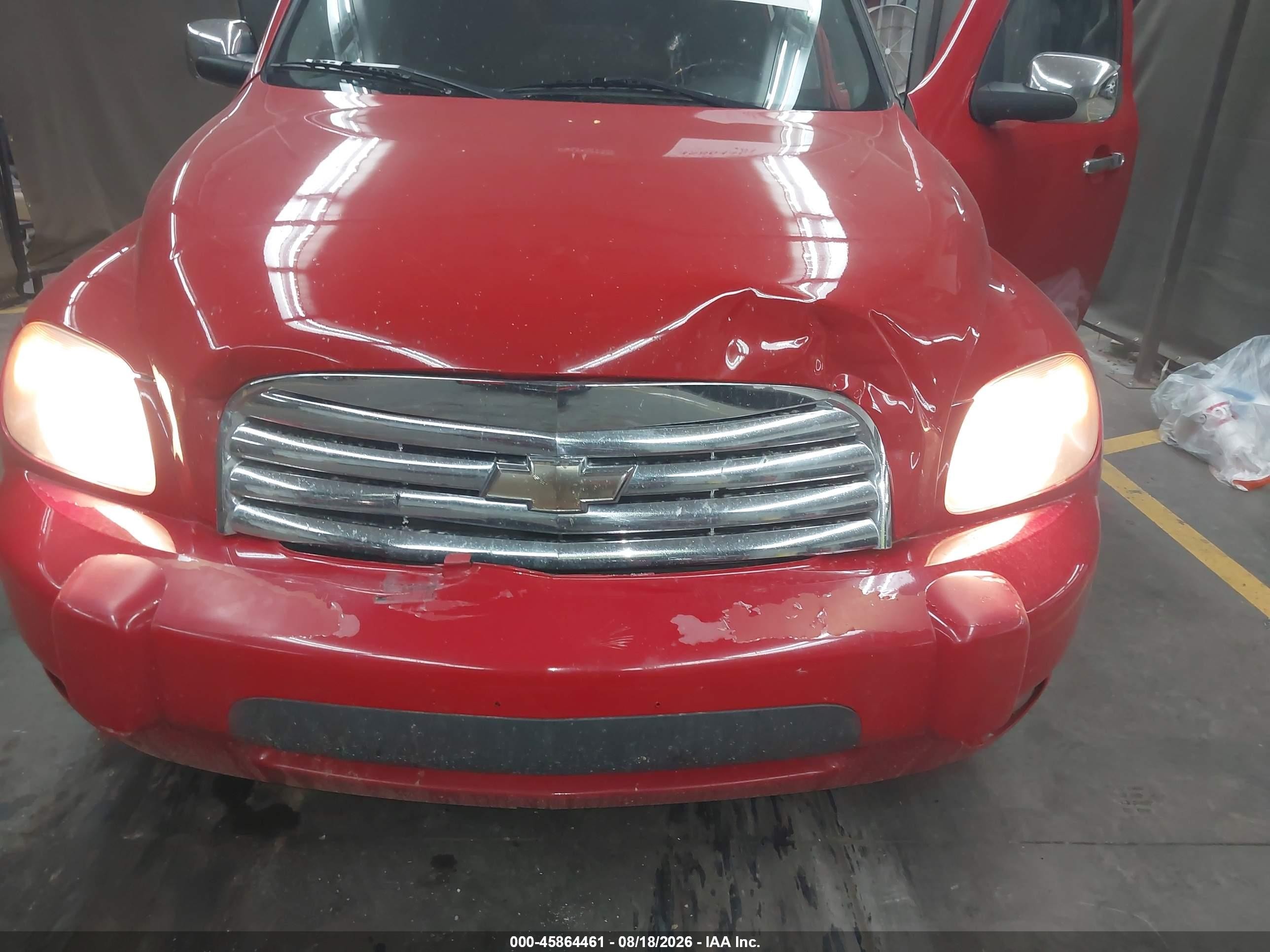 2008 Chevrolet Hhr Lt Red vin: 3GNDA53P08S620346