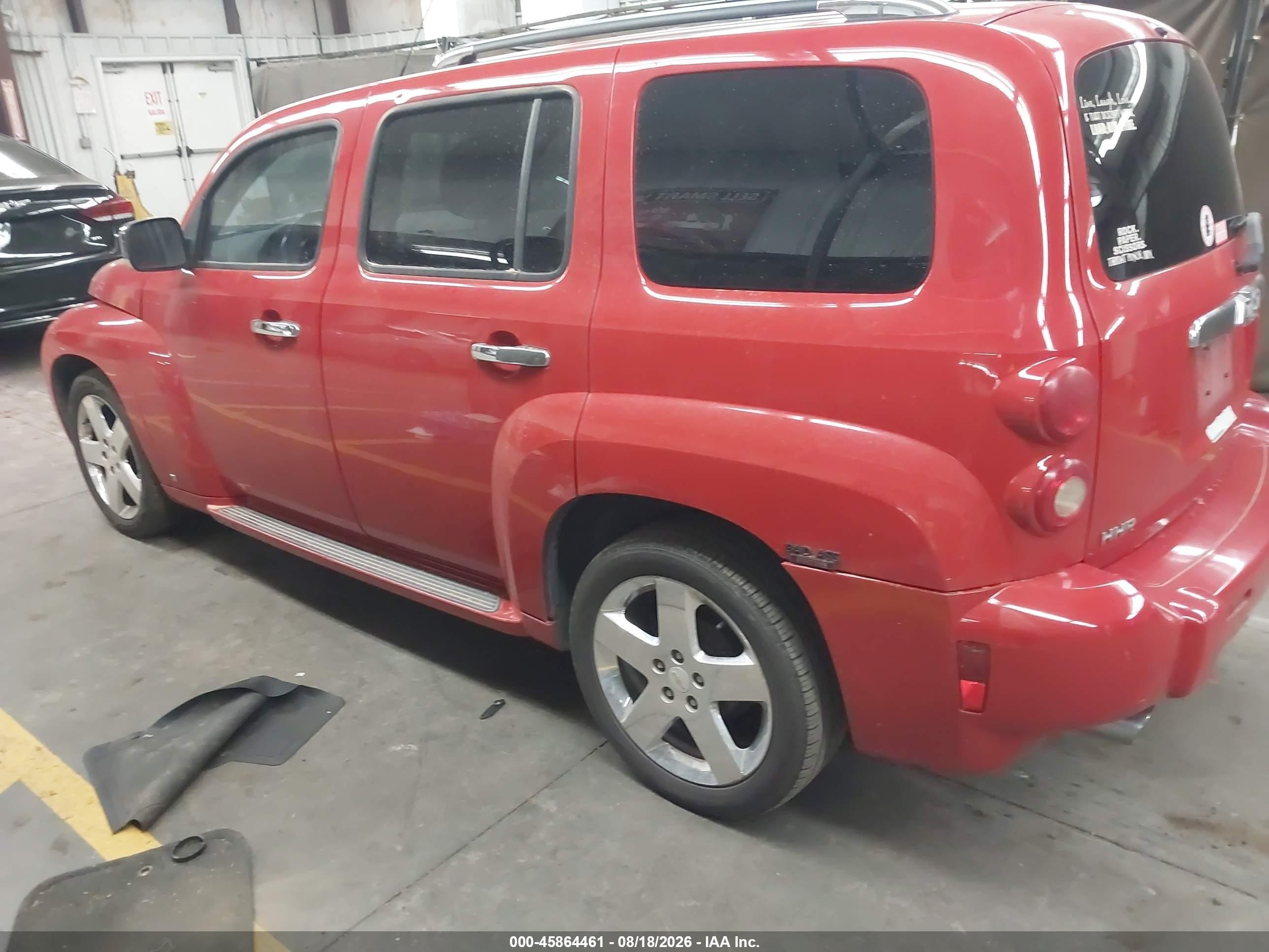 2008 Chevrolet Hhr Lt Red vin: 3GNDA53P08S620346