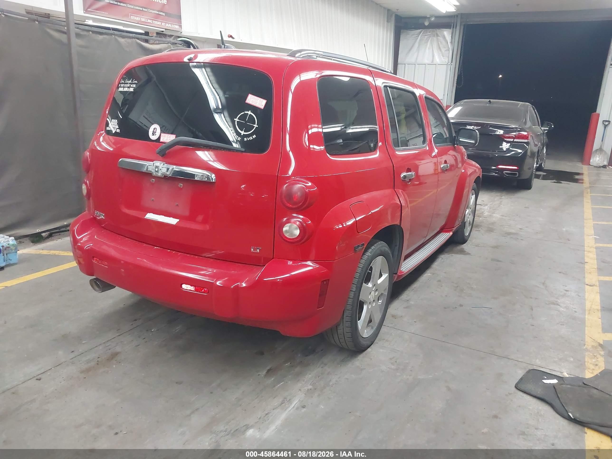 2008 Chevrolet Hhr Lt Red vin: 3GNDA53P08S620346
