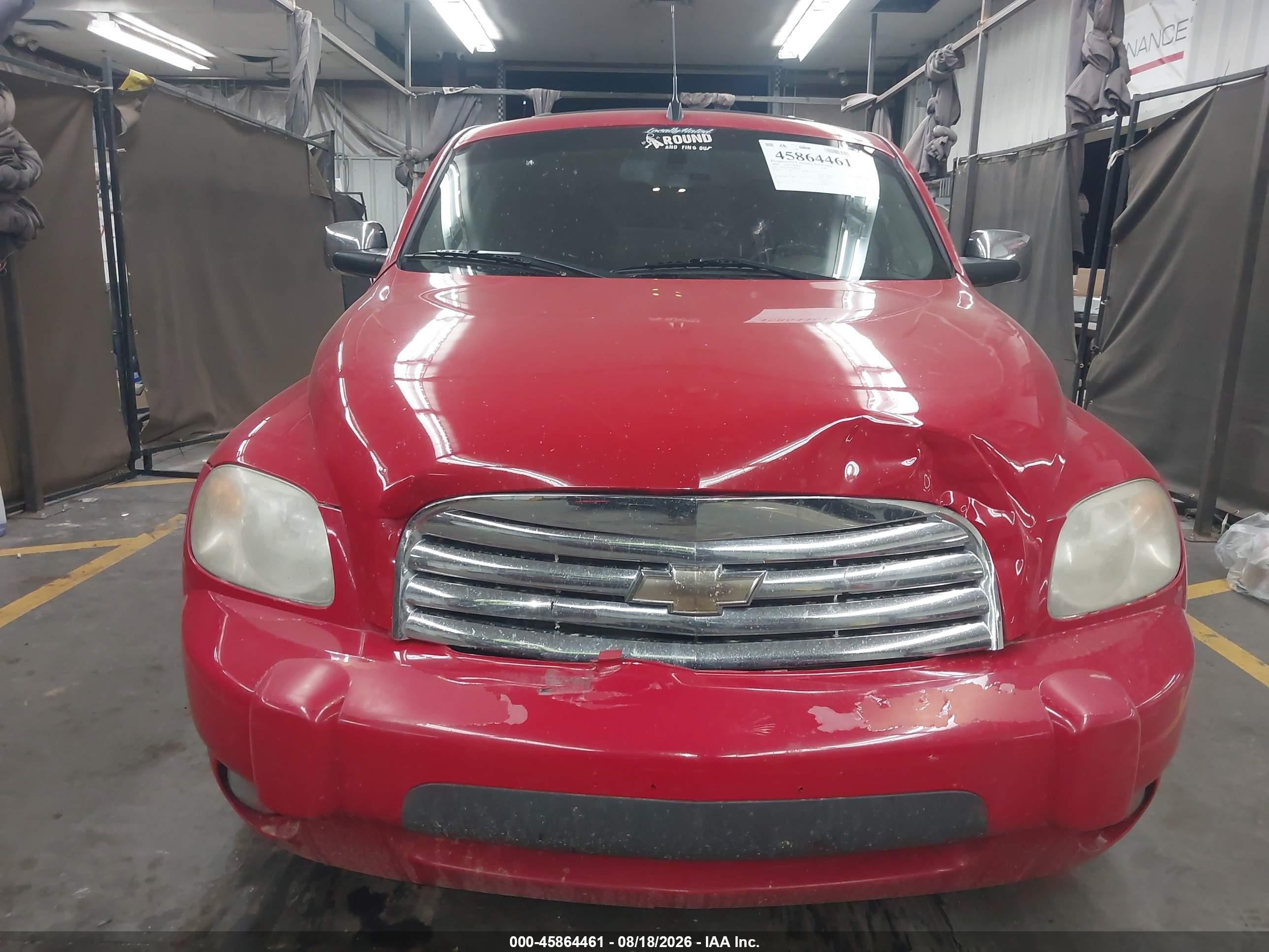 2008 Chevrolet Hhr Lt Red vin: 3GNDA53P08S620346