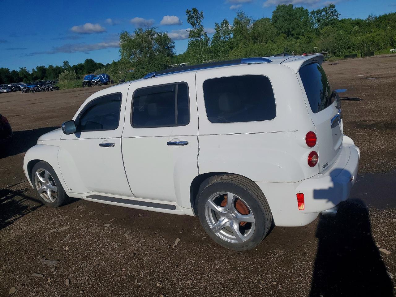 2008 Chevrolet Hhr Lt White vin: 3GNDA53P08S637017