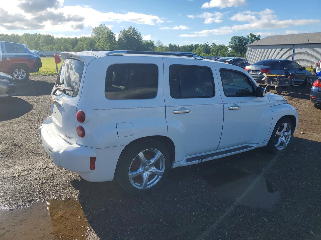 2008 Chevrolet Hhr Lt White vin: 3GNDA53P08S637017