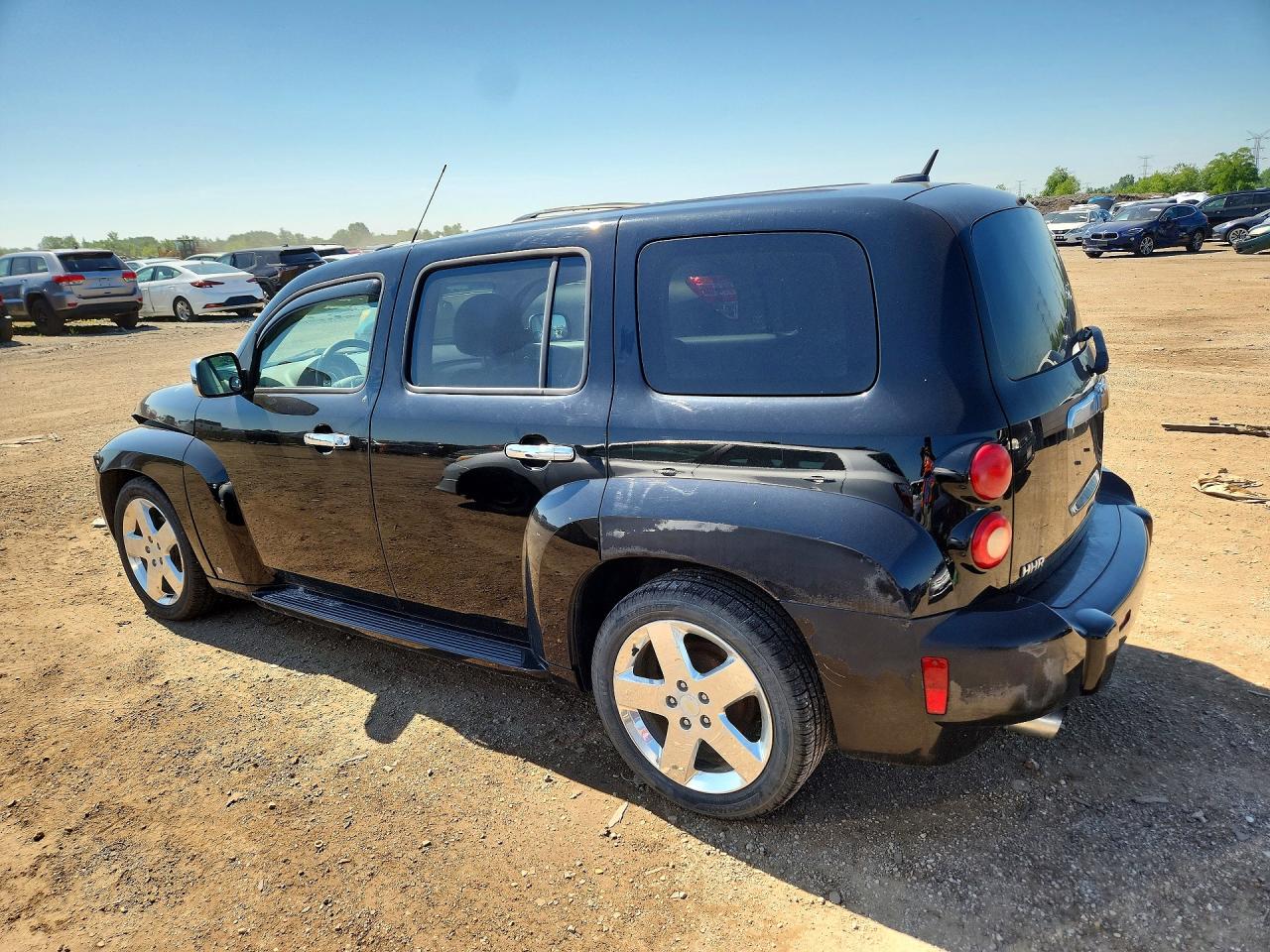 2008 Chevrolet Hhr Lt Black vin: 3GNDA53P18S572193