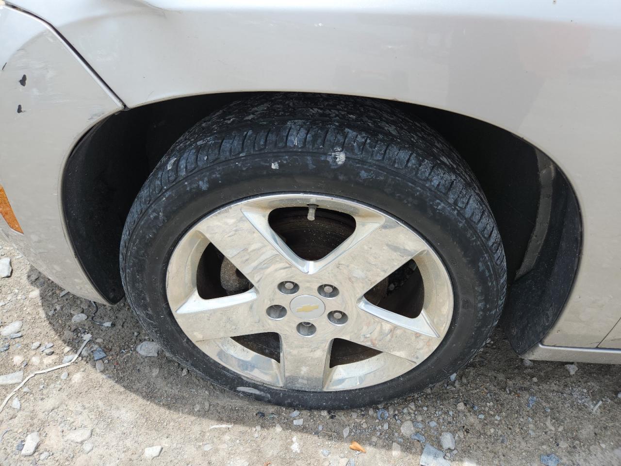 2008 Chevrolet Hhr Lt Желто-коричневый vin: 3GNDA53P28S589133 Damage: Left Front Wheel, Curb Rash, 4 To 5 Inches