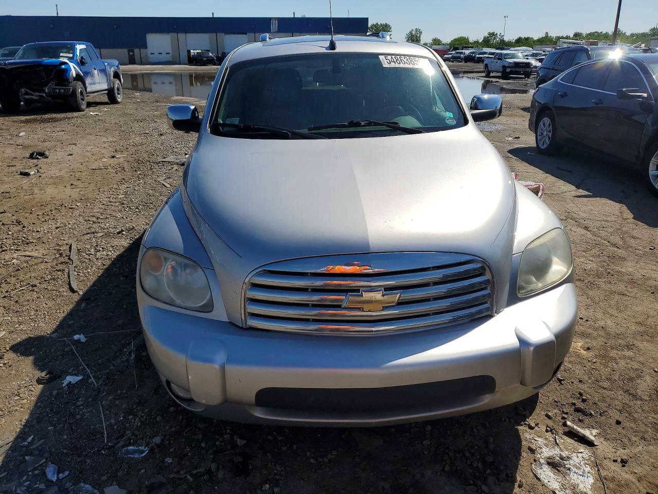 2008 Chevrolet Hhr Lt Silver vin: 3GNDA53P48S566579