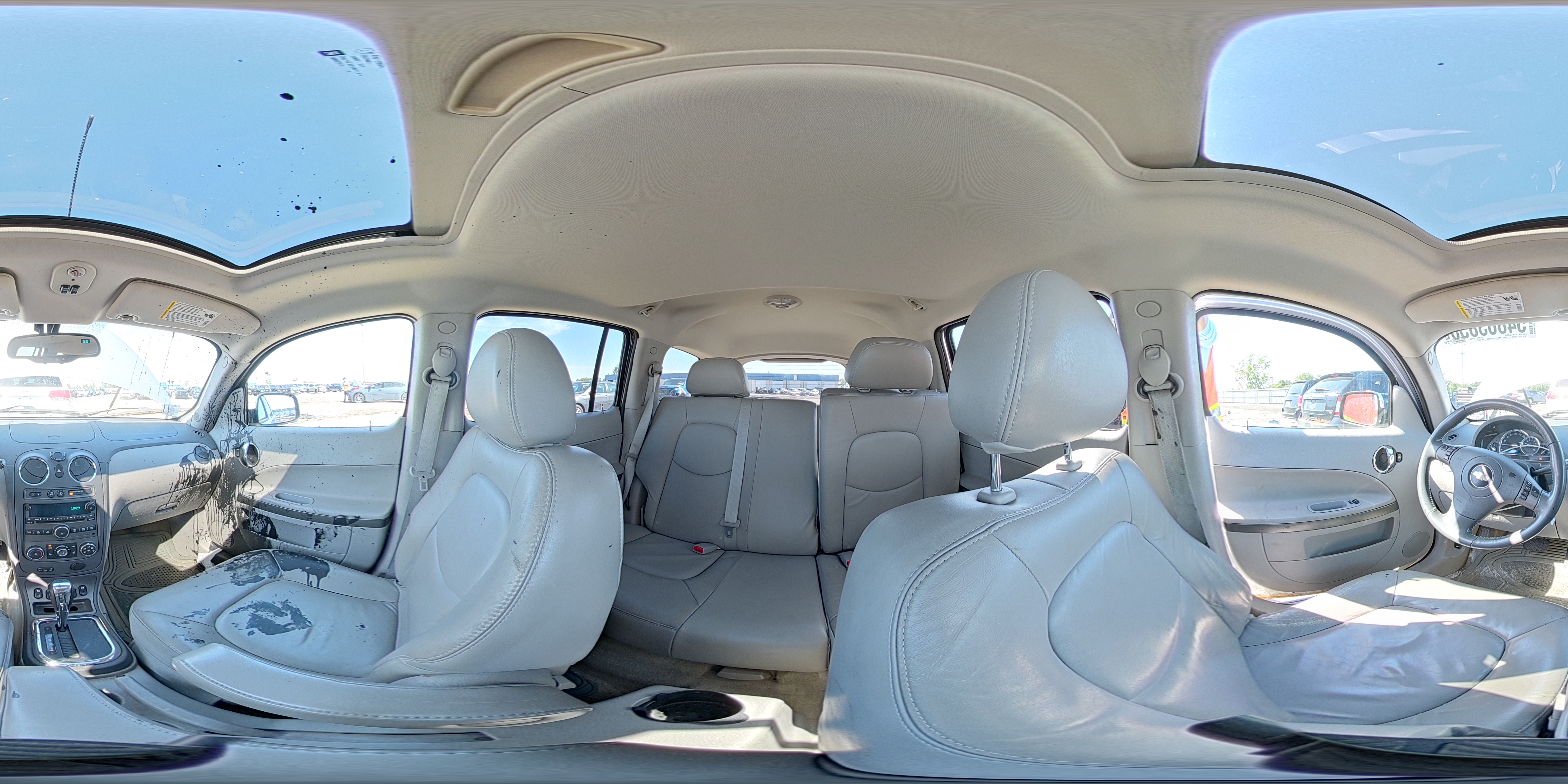 2008 Chevrolet Hhr Lt Silver vin: 3GNDA53P48S566579