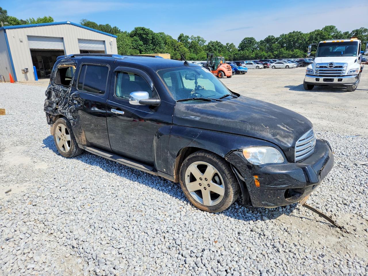 2008 Chevrolet Hhr Lt Black vin: 3GNDA53P68S596537