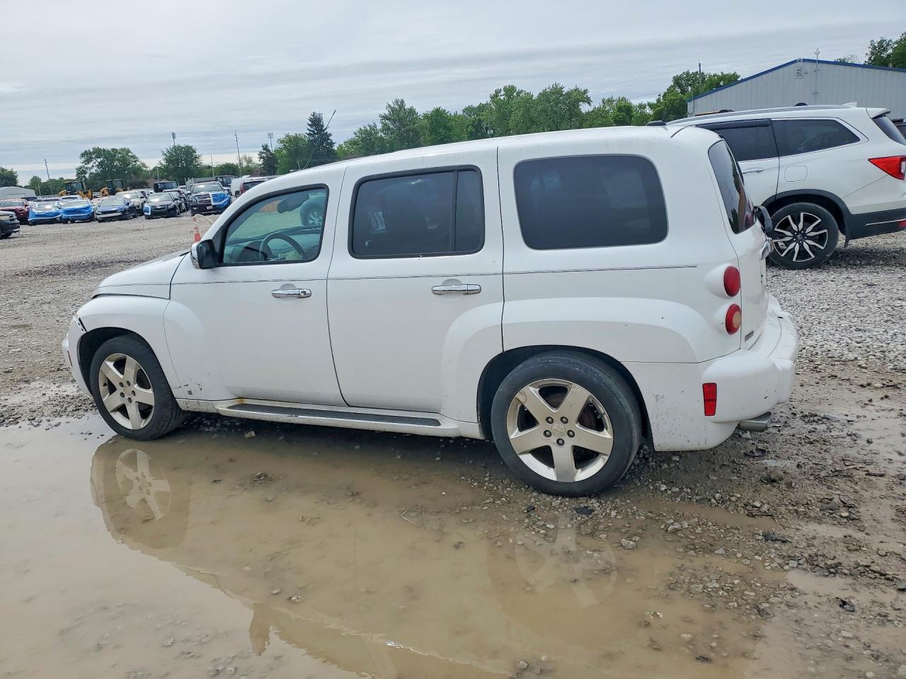 2008 Chevrolet Hhr Lt White vin: 3GNDA53P98S608986