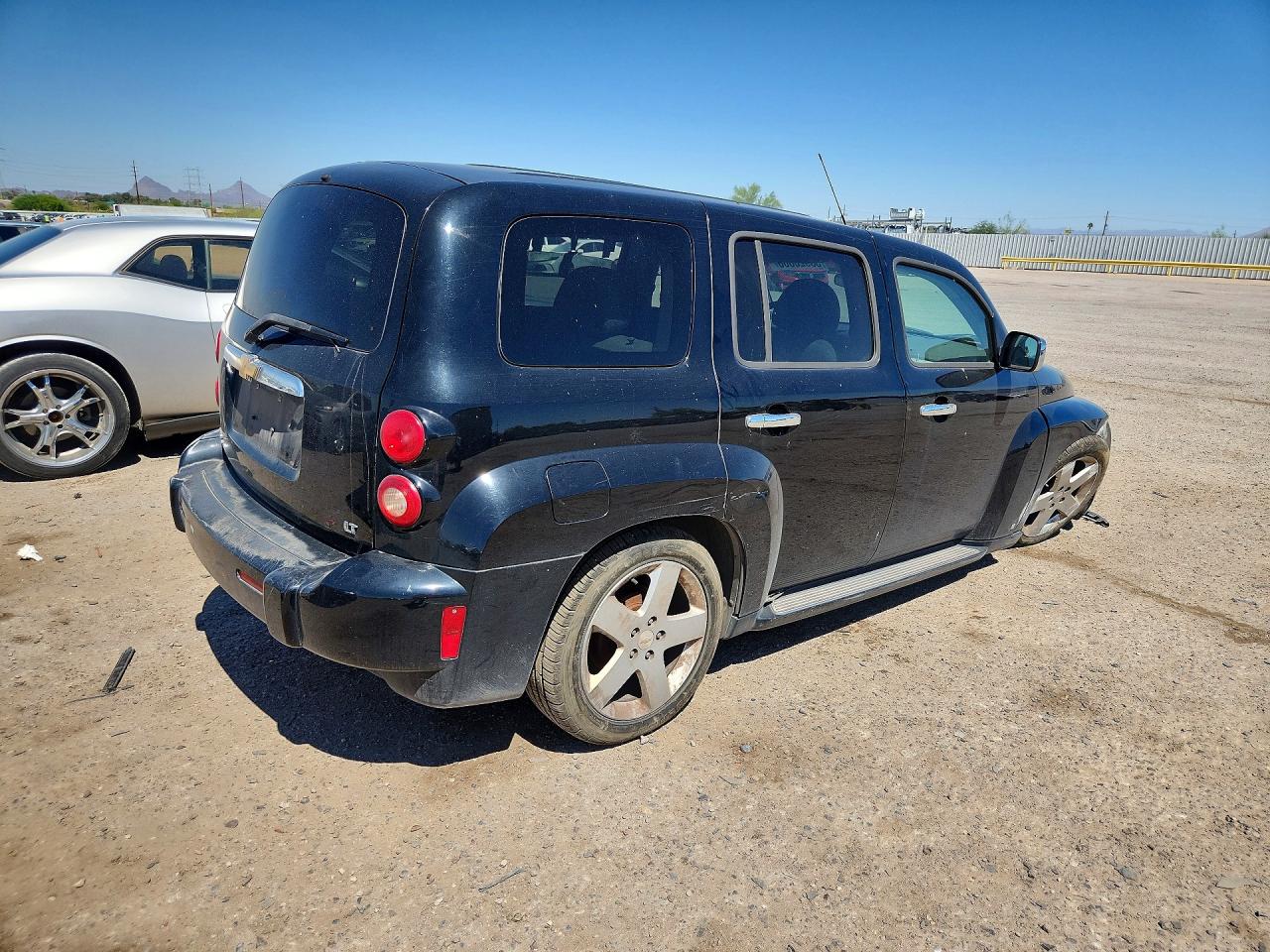 2008 Chevrolet Hhr Lt Black vin: 3GNDA53PX8S622217