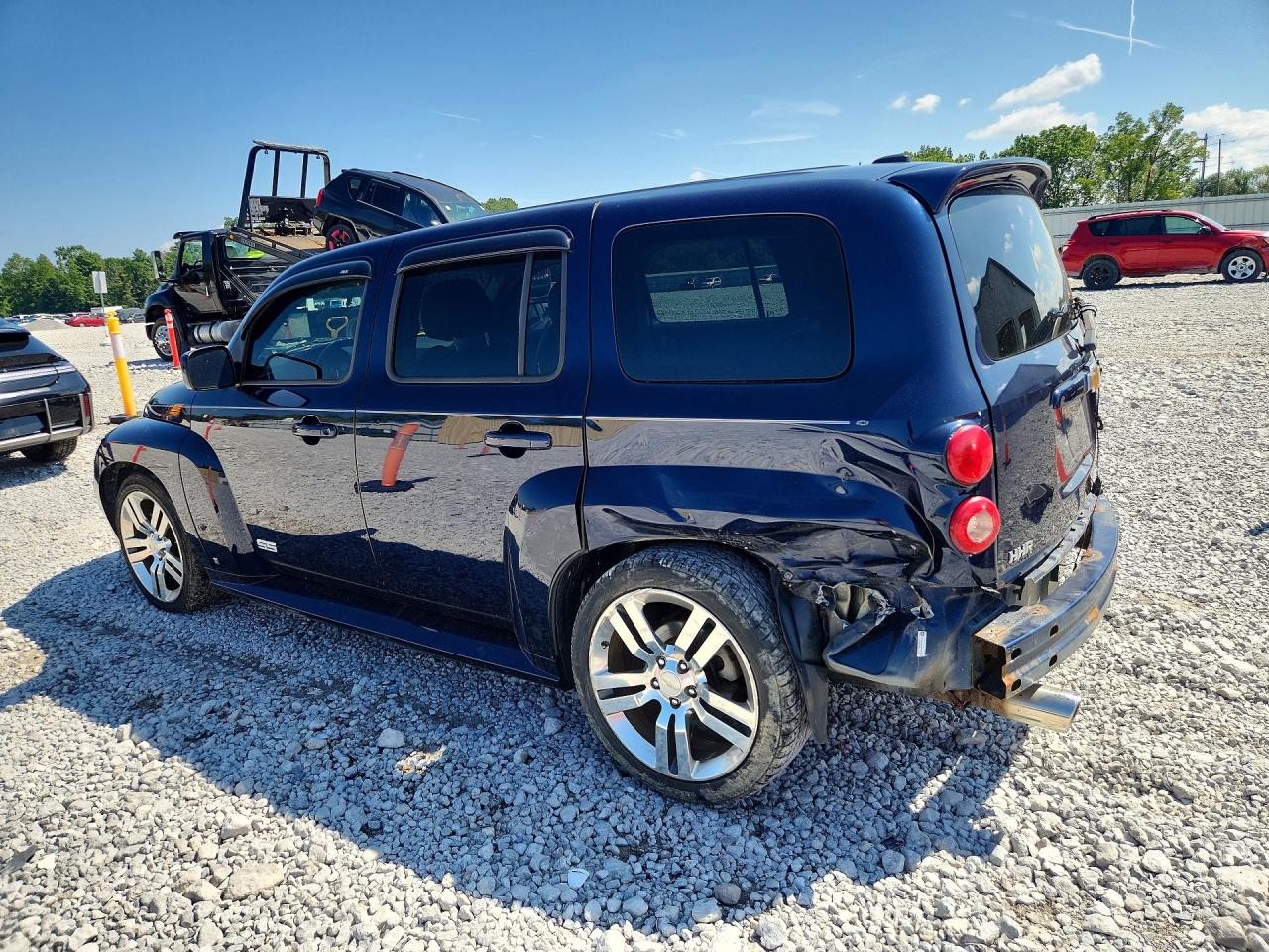 2008 Chevrolet Hhr Ss Blue vin: 3GNDA63X38S651936