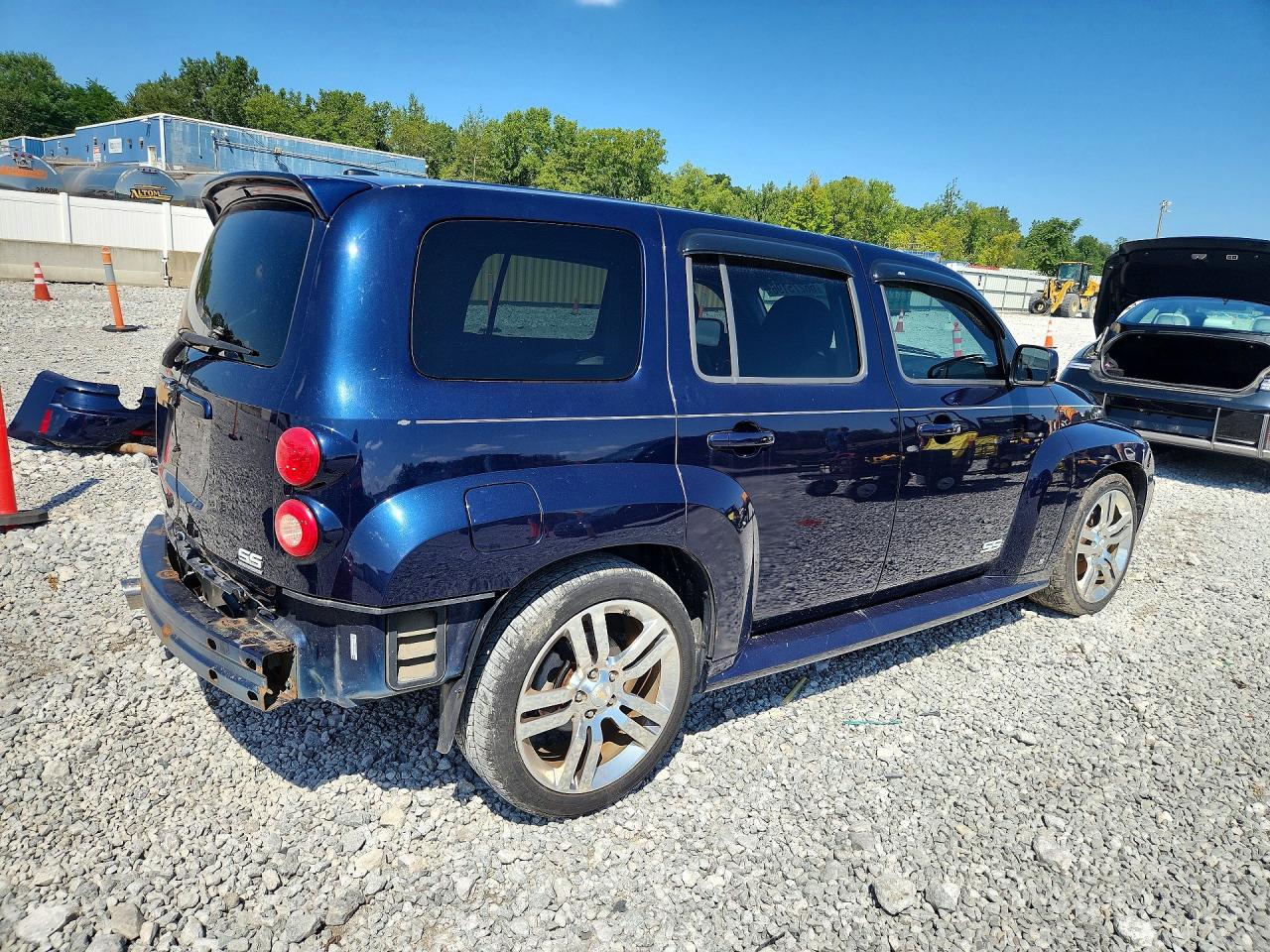 2008 Chevrolet Hhr Ss Blue vin: 3GNDA63X38S651936