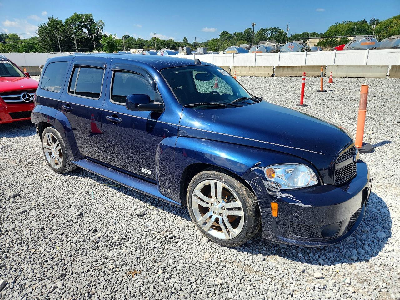 2008 Chevrolet Hhr Ss Blue vin: 3GNDA63X38S651936