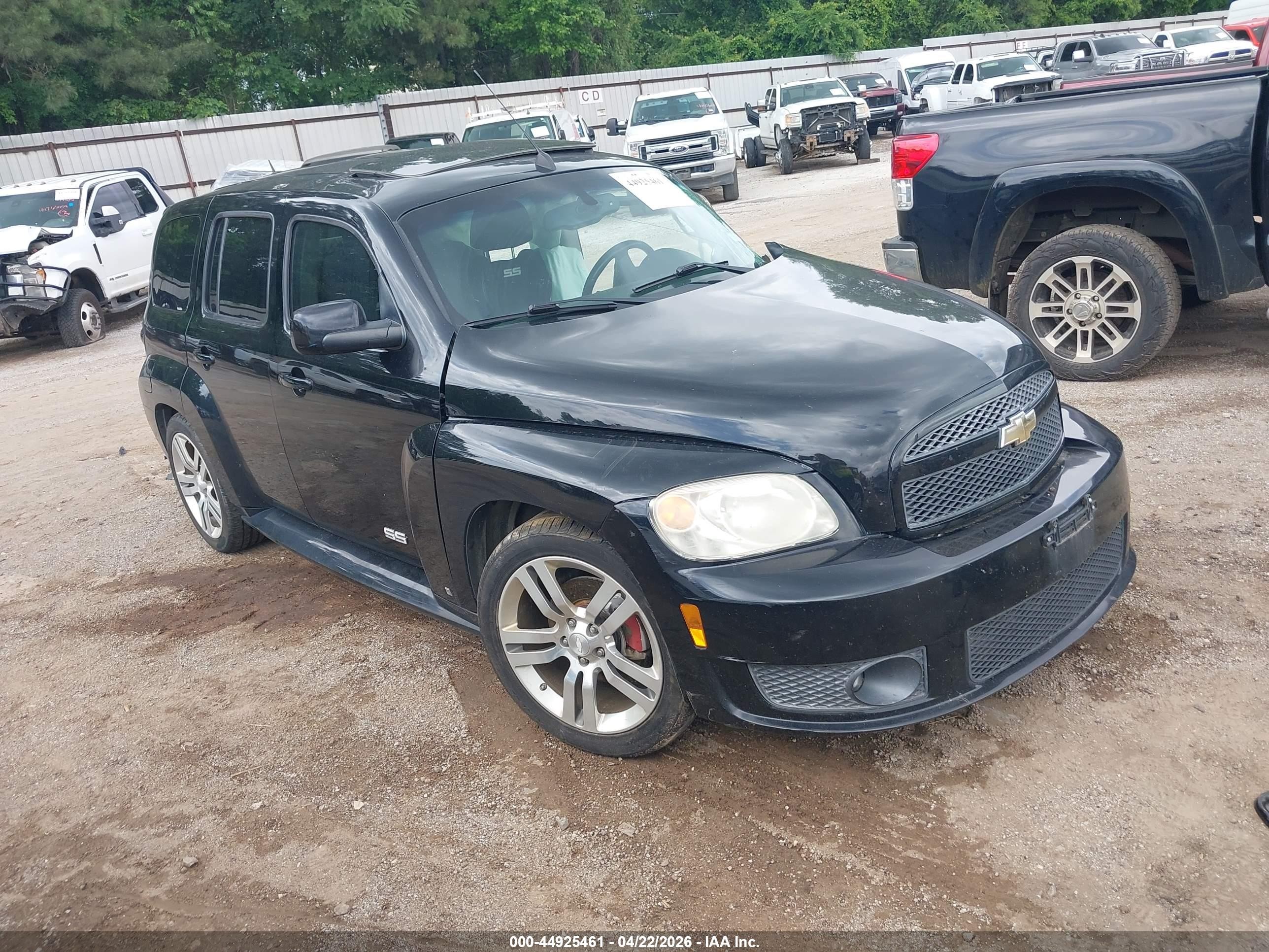2008 Chevrolet Hhr Ss Black vin: 3GNDA63X68S640395