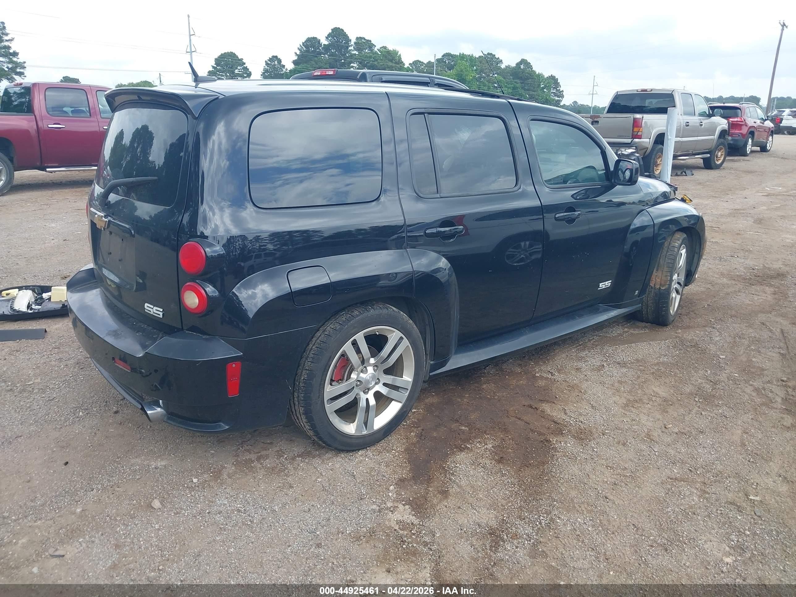 2008 Chevrolet Hhr Ss Black vin: 3GNDA63X68S640395