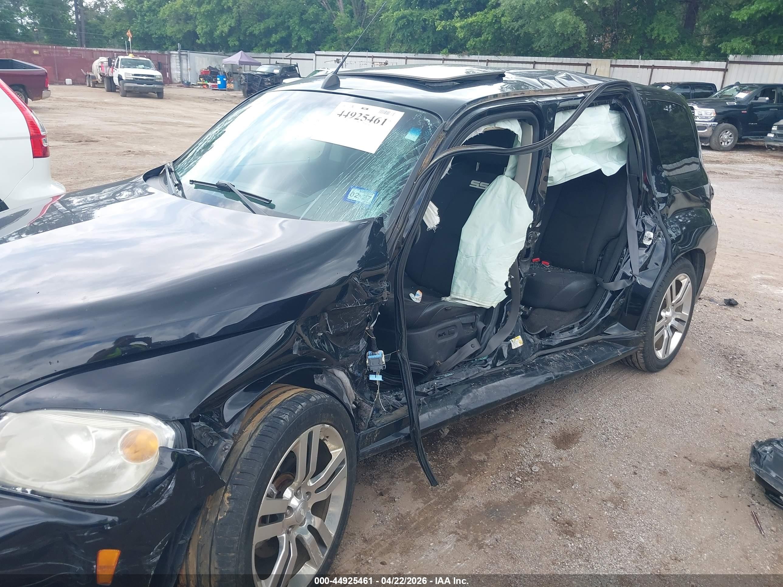 2008 Chevrolet Hhr Ss Black vin: 3GNDA63X68S640395