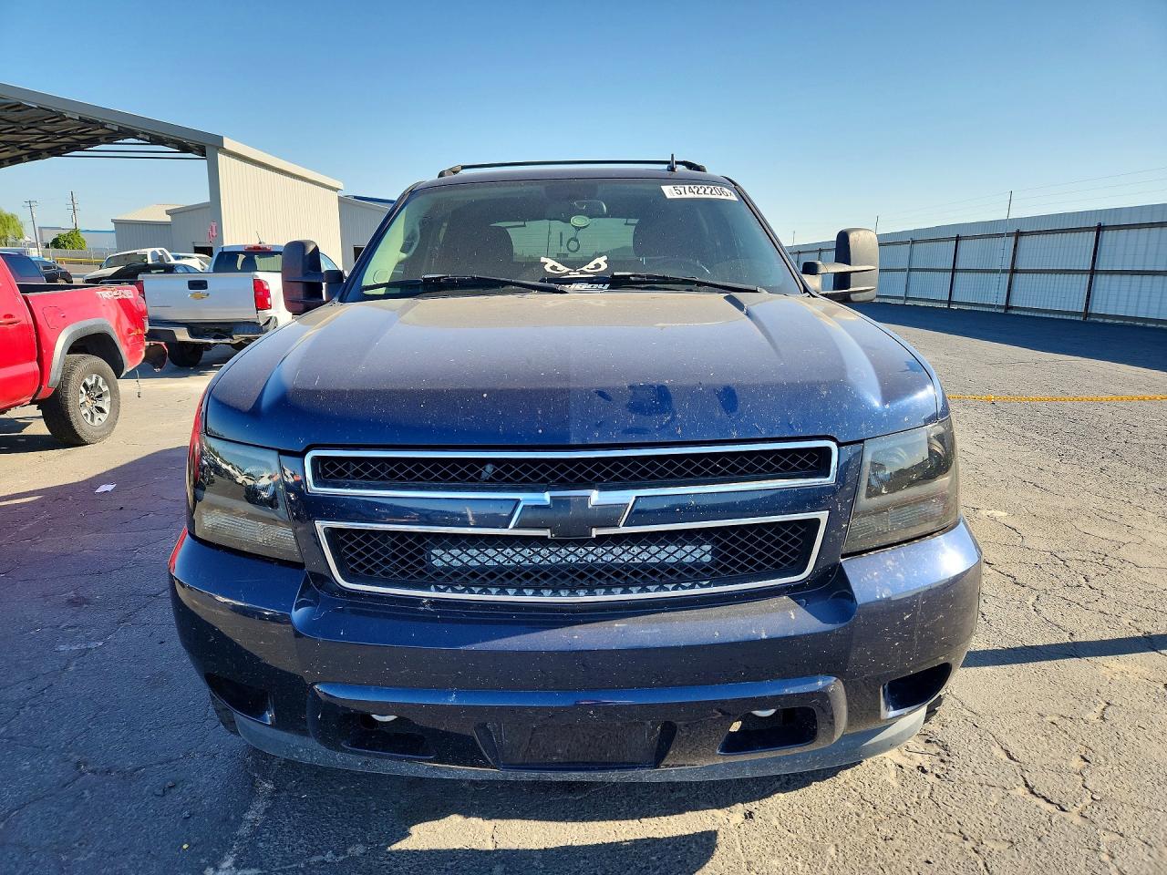 2007 Chevrolet Avalanche C1500 Blue vin: 3GNEC12007G166158