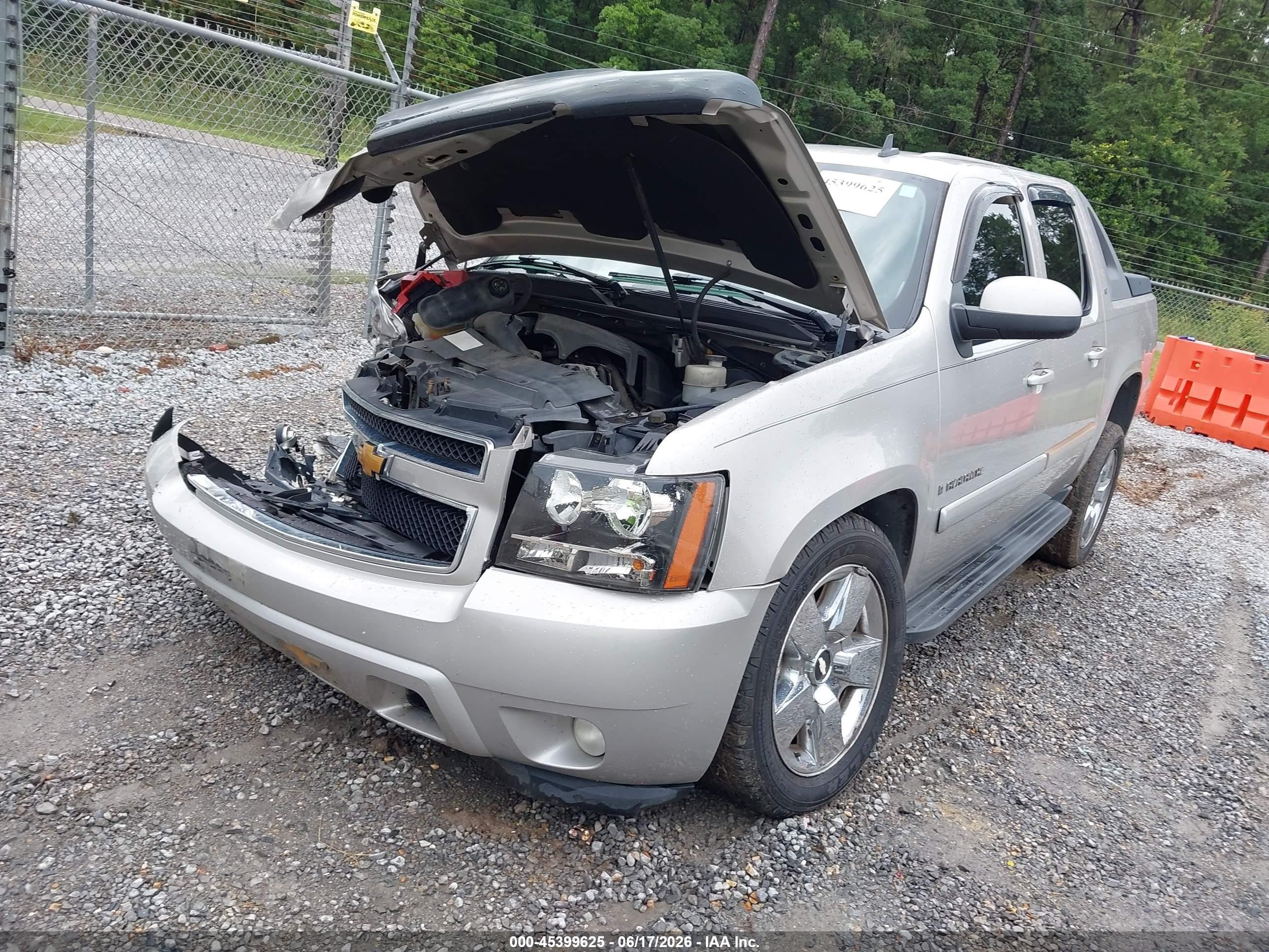 2007 Chevrolet Avalanche 1500 Lt Серый vin: 3GNEC12007G175040