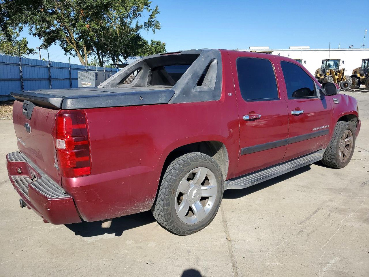 2007 Chevrolet Avalanche C1500 Бордовый vin: 3GNEC12007G208845