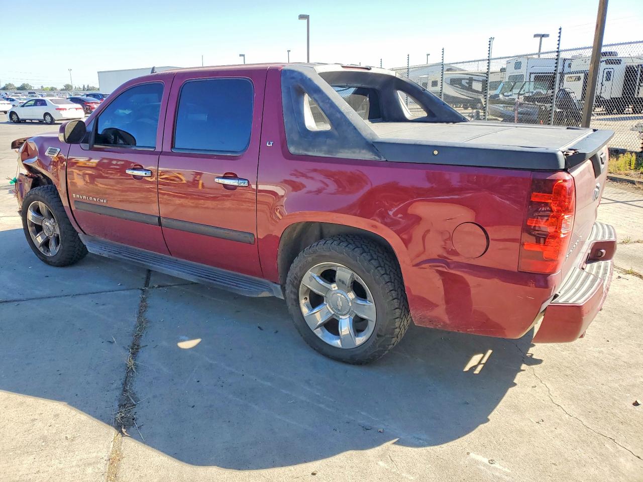 2007 Chevrolet Avalanche C1500 Бордовый vin: 3GNEC12007G208845