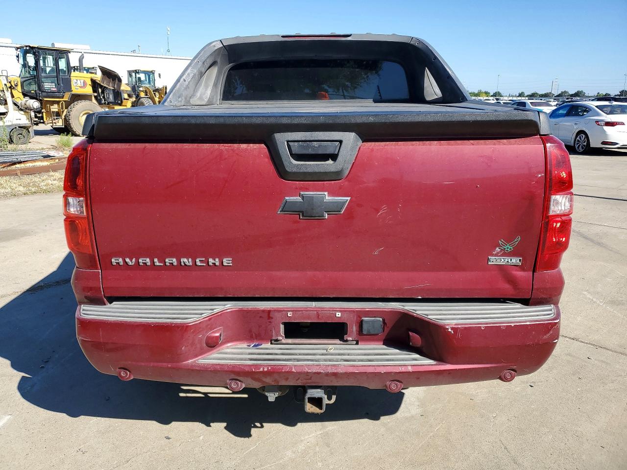 2007 Chevrolet Avalanche C1500 Бордовый vin: 3GNEC12007G208845