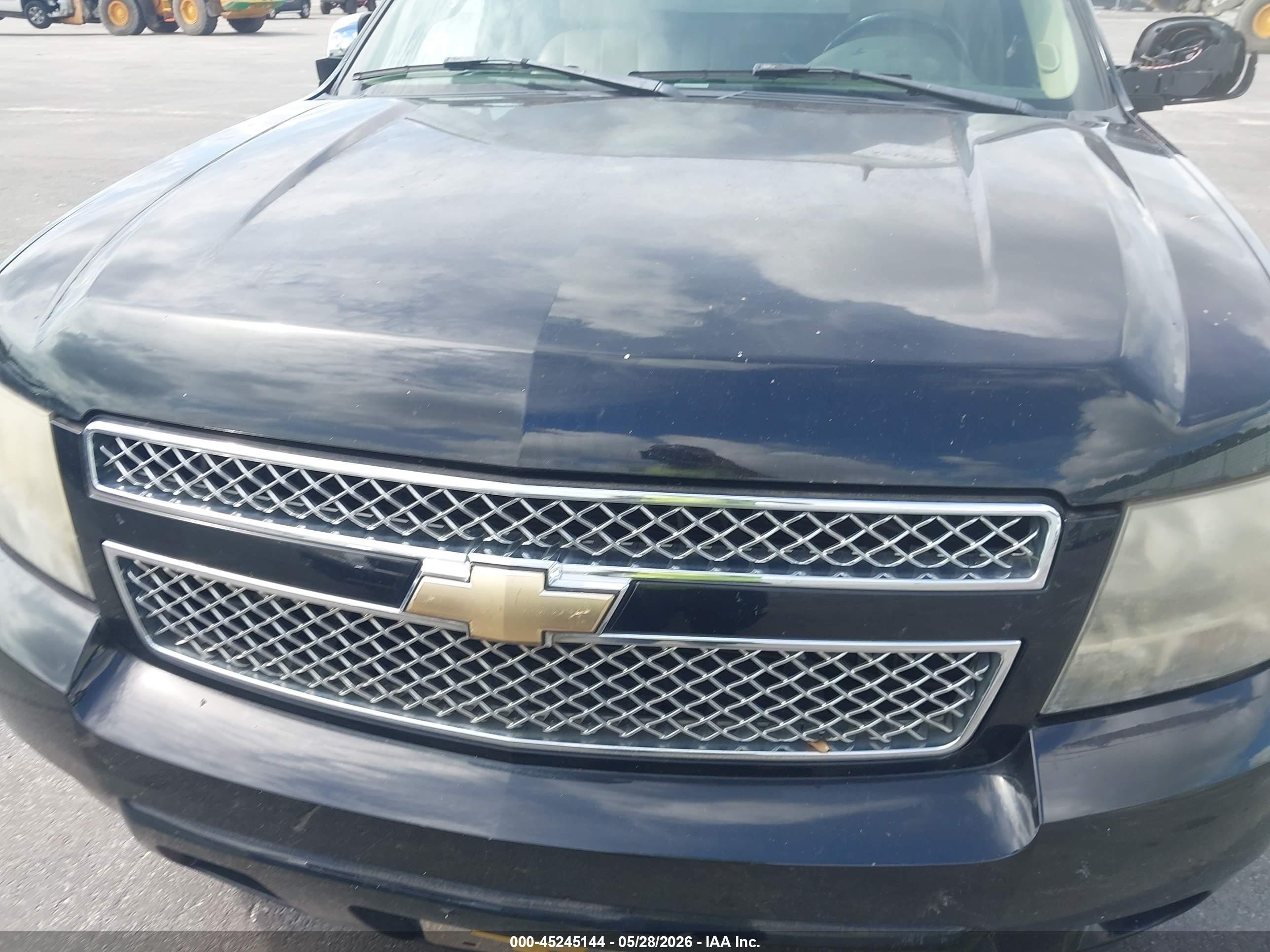 2008 Chevrolet Avalanche 1500 Ltz Black vin: 3GNEC12008G127622