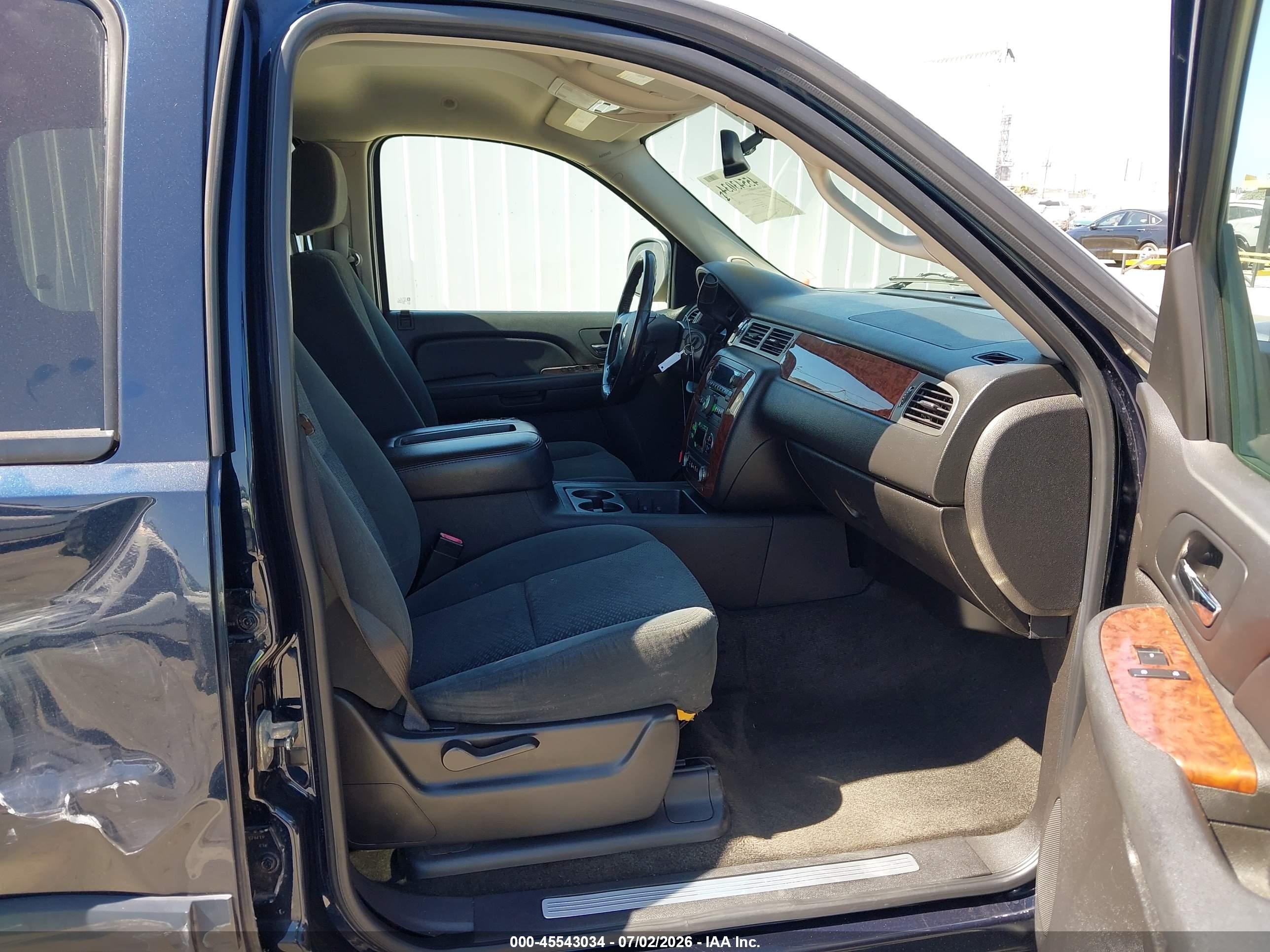 2007 Chevrolet Avalanche 1500 Lt Blue vin: 3GNEC12017G291993