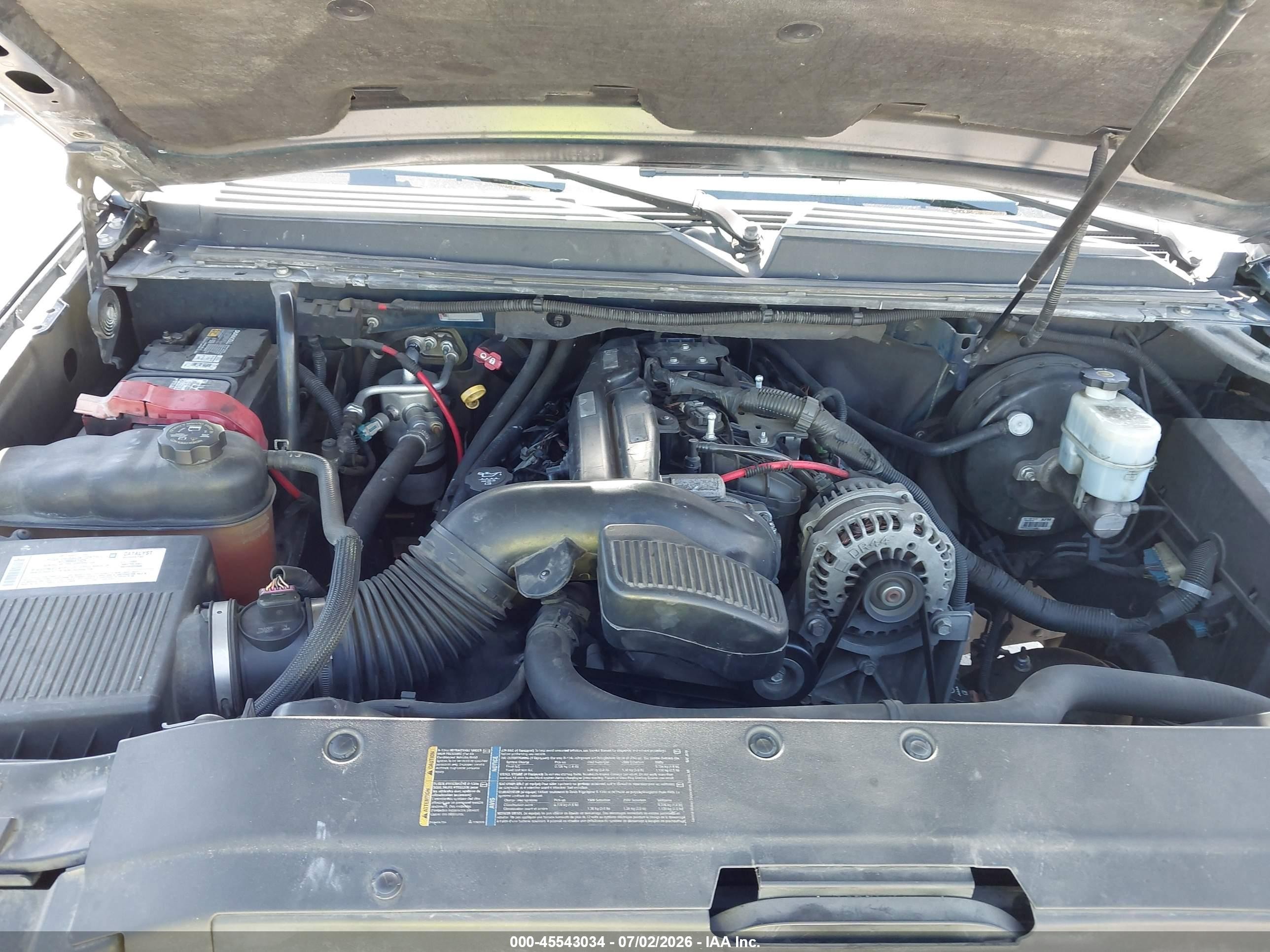 2007 Chevrolet Avalanche 1500 Lt Blue vin: 3GNEC12017G291993