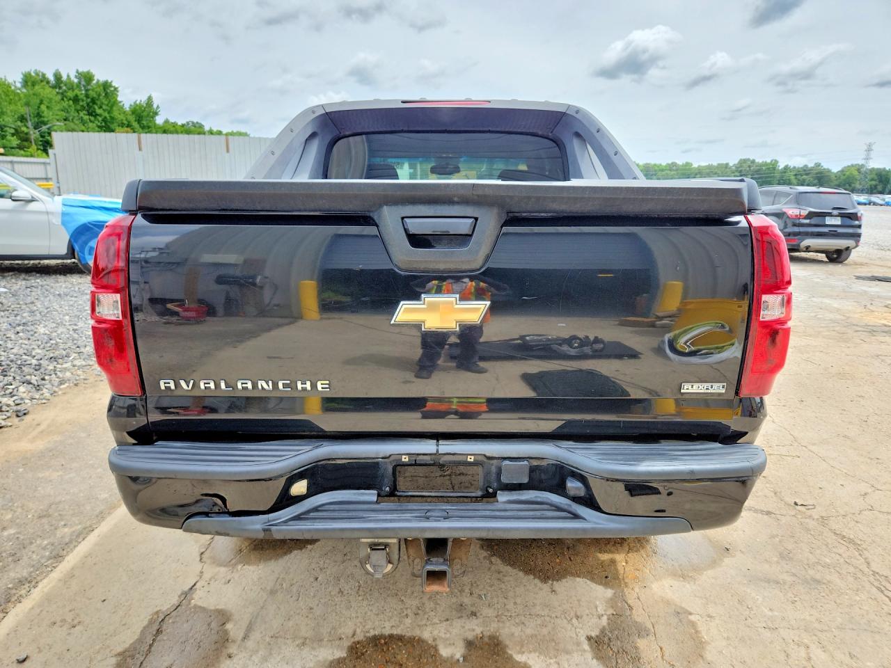 2007 Chevrolet Avalanche C1500 Черный vin: 3GNEC12017G317007
