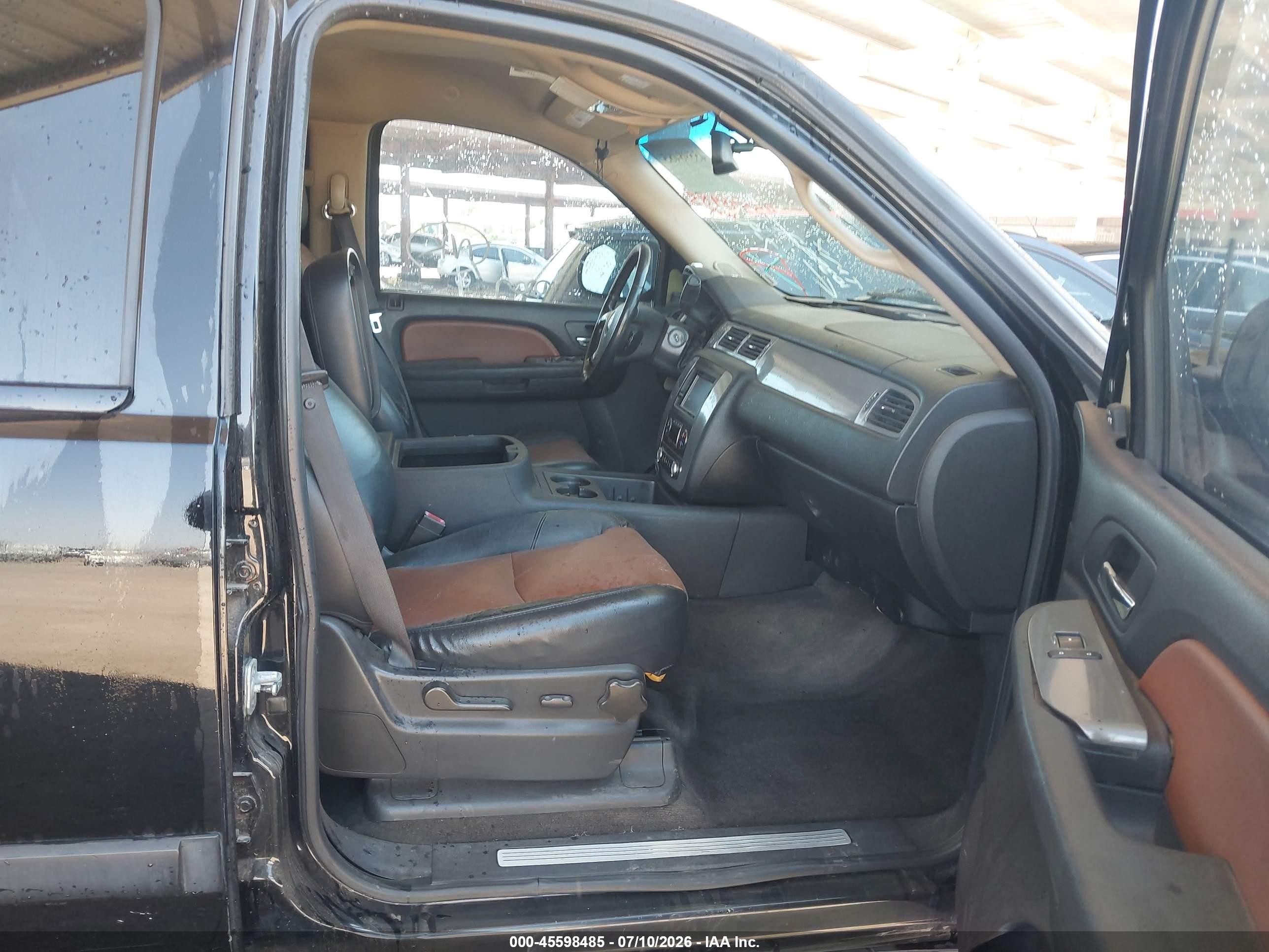 2008 Chevrolet Avalanche 1500 Lt Black vin: 3GNEC12018G103992