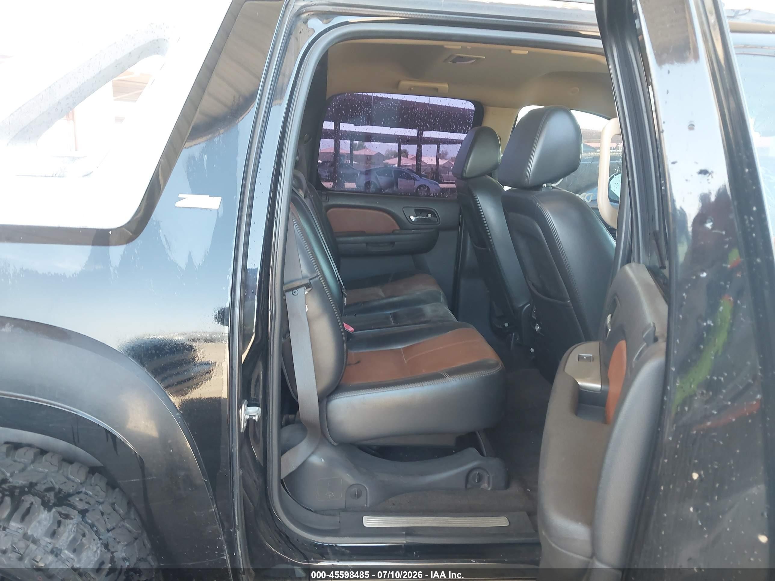 2008 Chevrolet Avalanche 1500 Lt Black vin: 3GNEC12018G103992