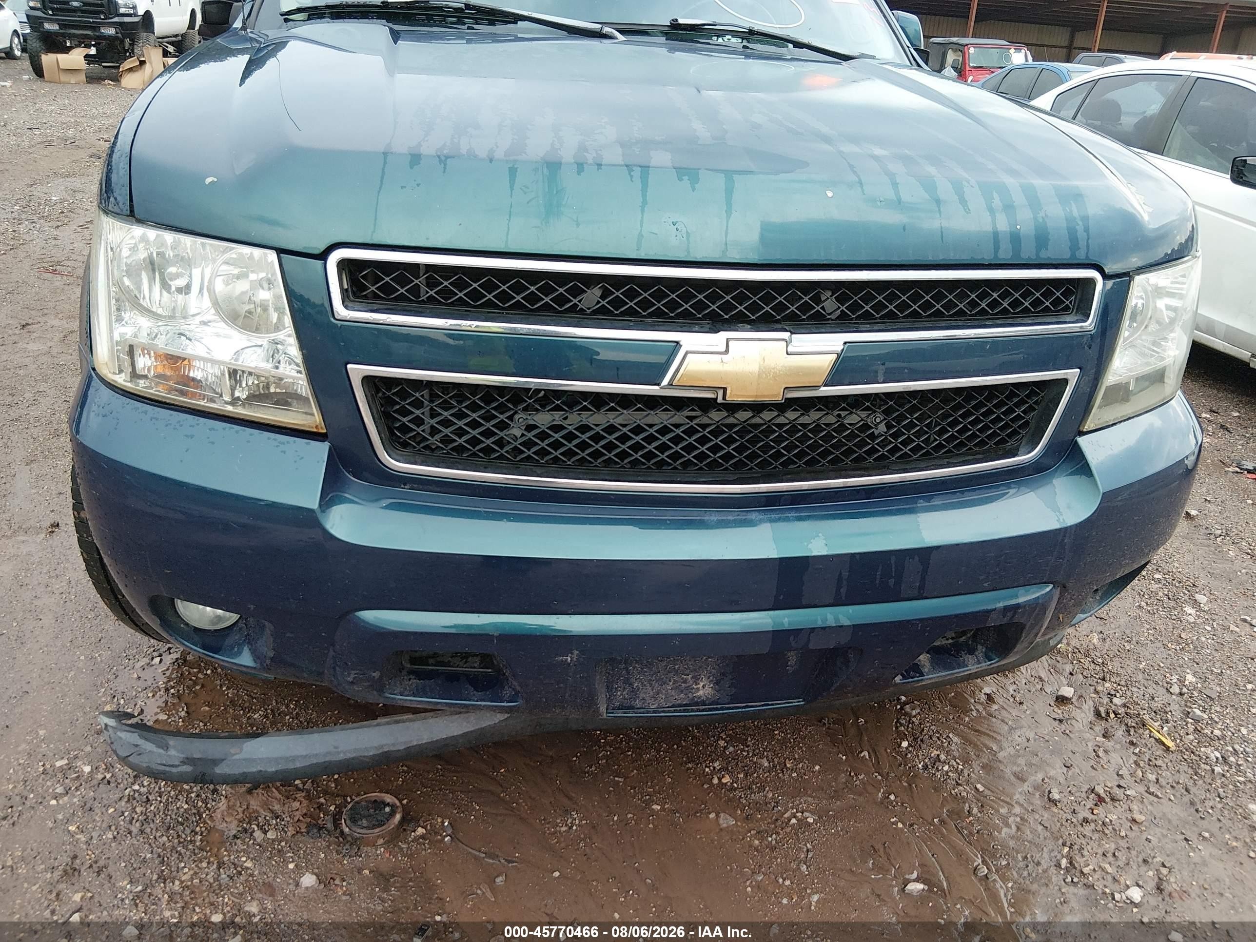2007 Chevrolet Avalanche 1500 Ltz Blue vin: 3GNEC12027G133856