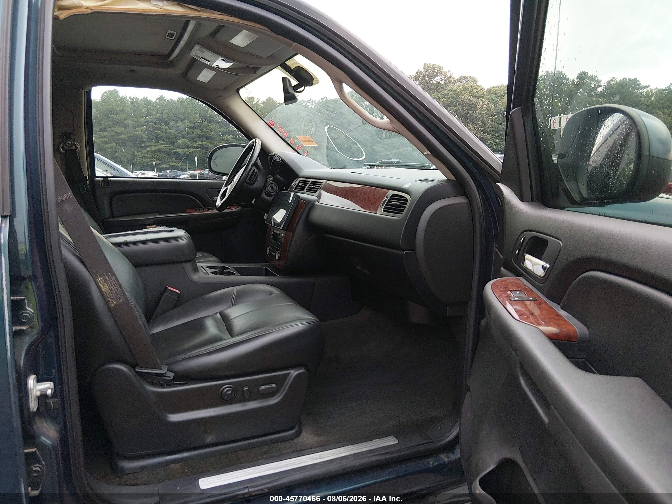 2007 Chevrolet Avalanche 1500 Ltz Blue vin: 3GNEC12027G133856